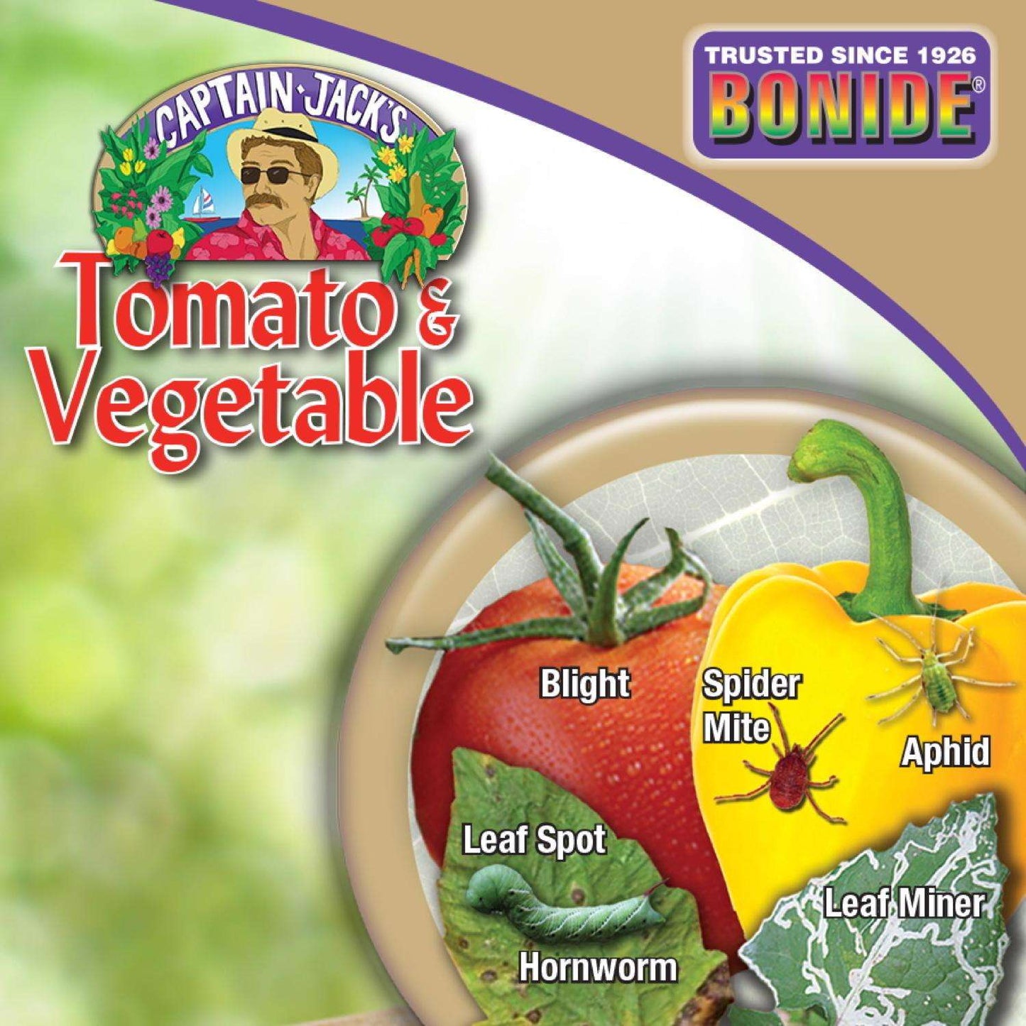 Bonide Tomato & Vegetable 3 In 1 Organic 3 In 1 Garden Insect Spray Liquid 32 Oz