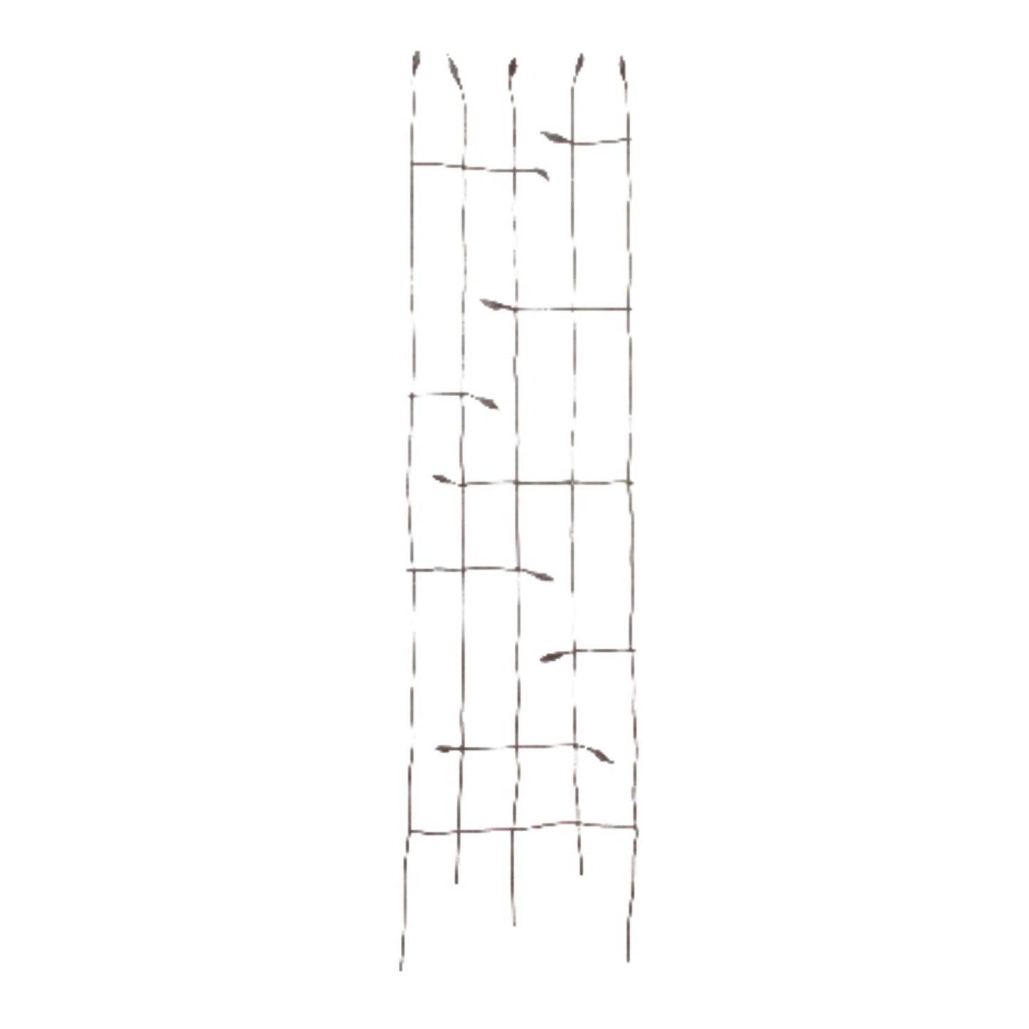 Panacea 72 In. H Black Steel Trellis