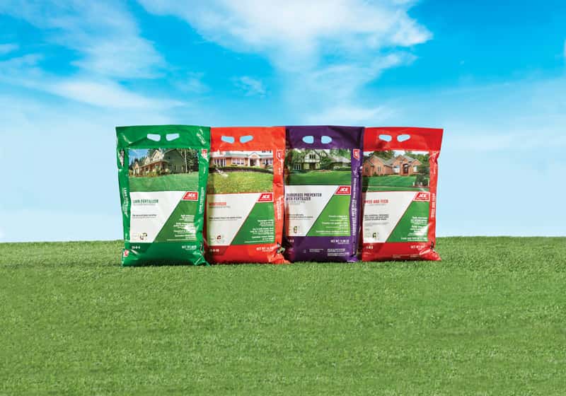 Ace 4 Step Annual Program Lawn Fertilizer For All Grasses 5000 Sq Ft