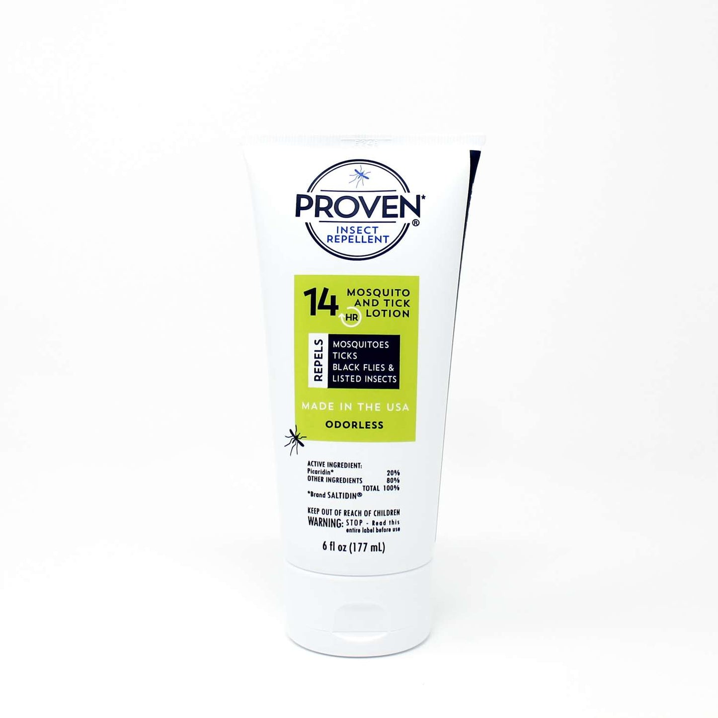 Proven Insect Repellent Lotion For Mosquitoes/Ticks 6 Oz