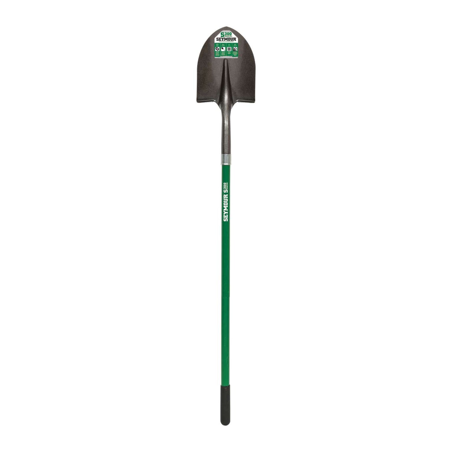 Seymour S400 DuraLite Steel Round Shovel Fiberglass Handle