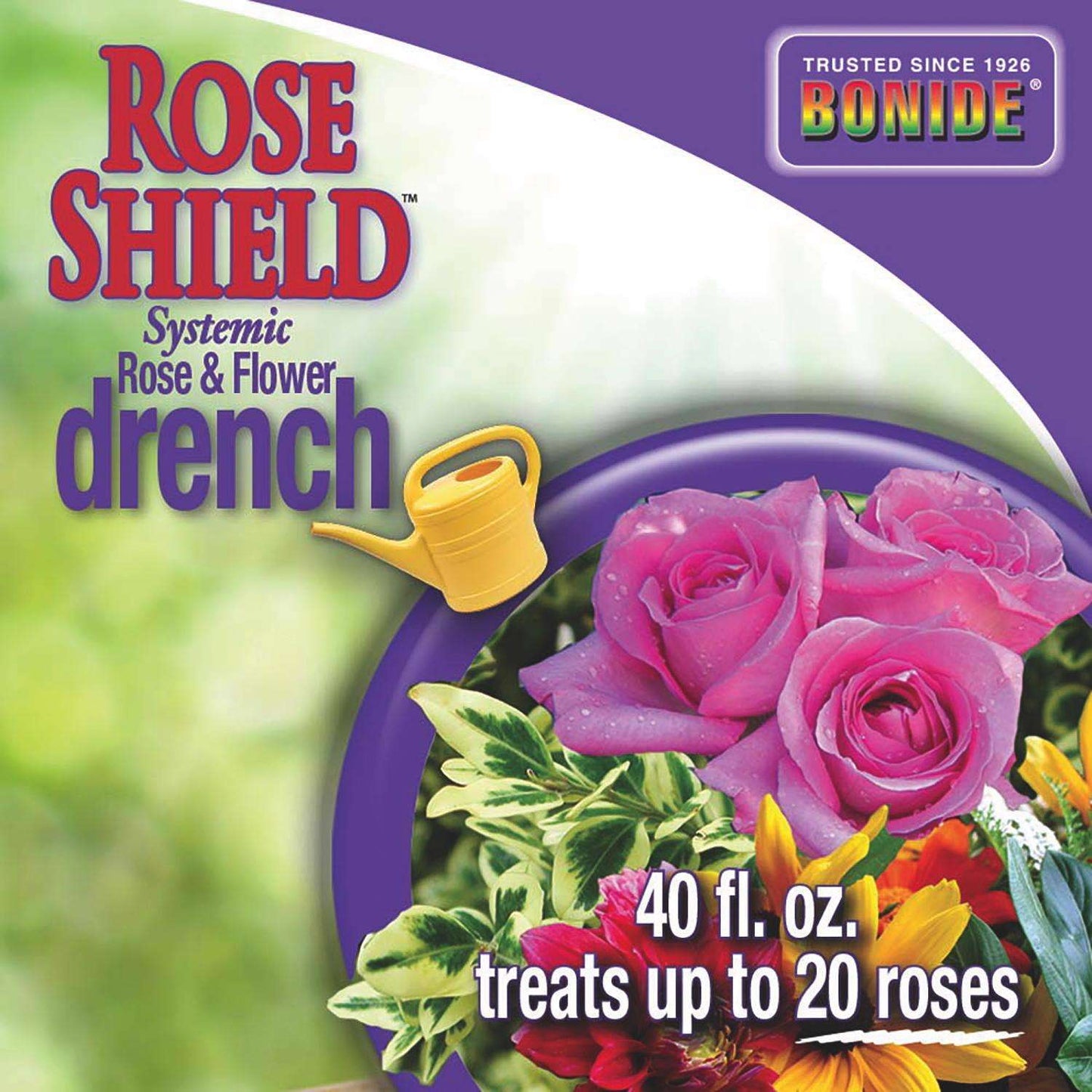 Bonide Rose Shield Systemic Insecticide And Disease Drench Liquid 40 Oz