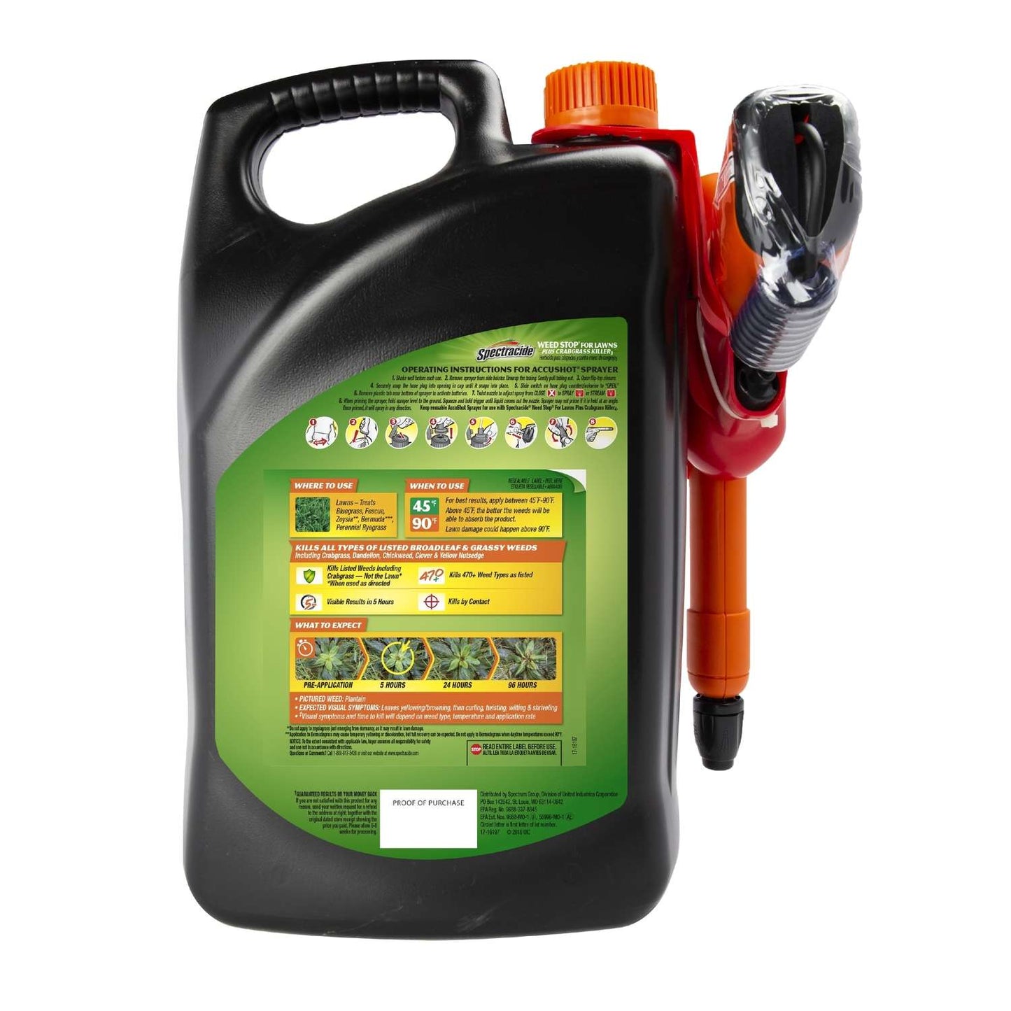 Spectracide Weed Stop Crabgrass Killer RTU Liquid 1.33 Gal