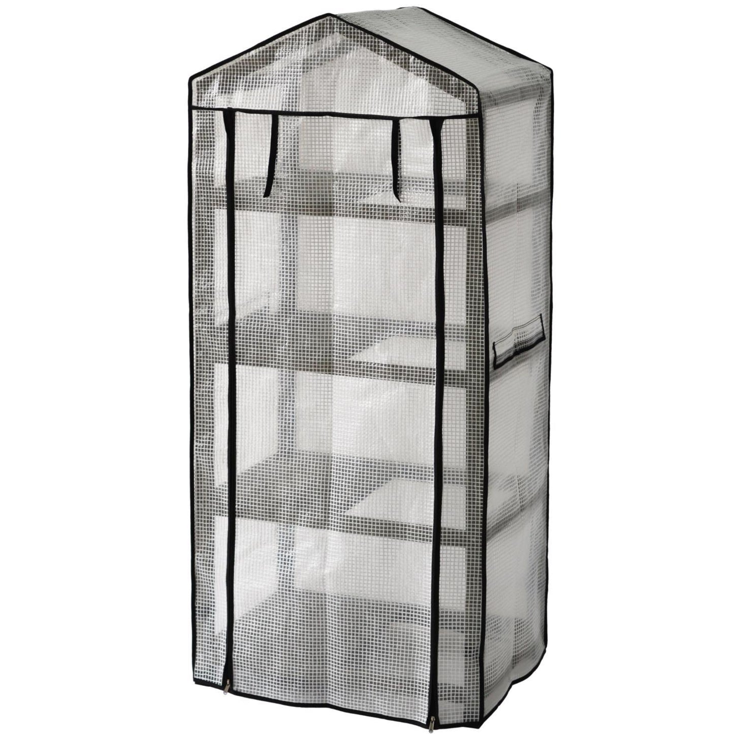 VegTrug Nursery Gray 28 In. W X 19.6 In. D X 62 In. H Greenhouse