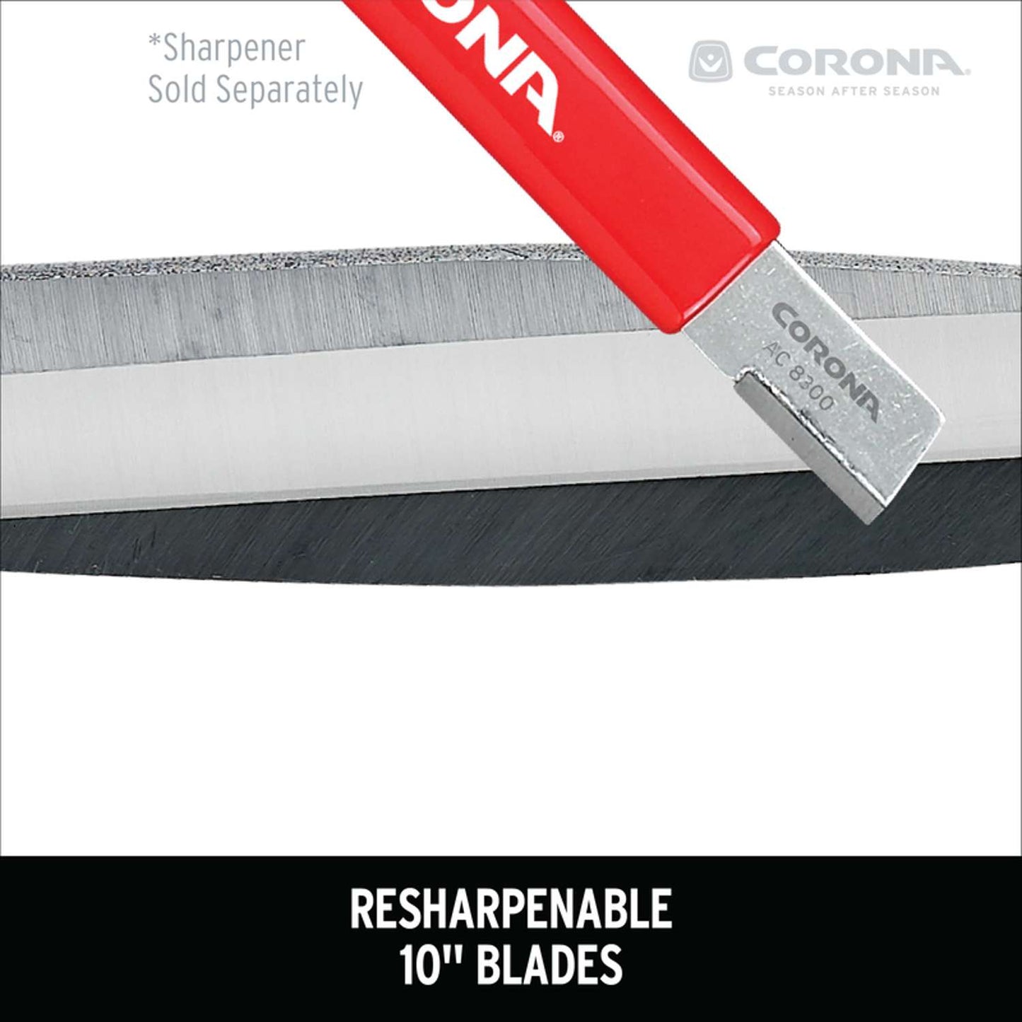 Corona ClassicCUT HS15150 10 In. Steel Hooked Hedge Shears