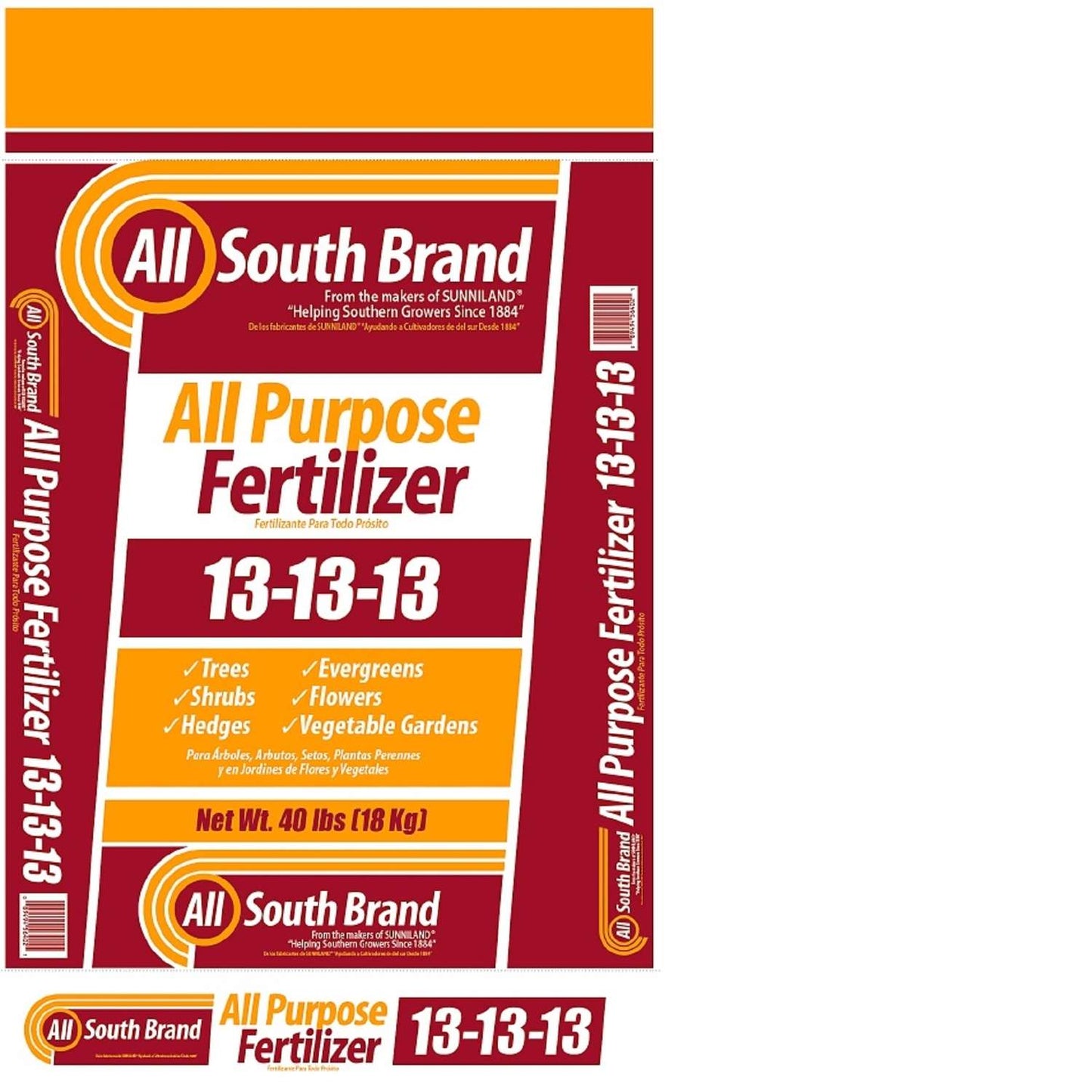 All South Brand All-Purpose Lawn Fertilizer For All Grasses 6000 Sq Ft
