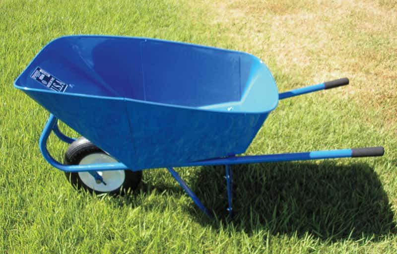 Wellmade Miller Contractor Wheelbarrow 6 Cu Ft
