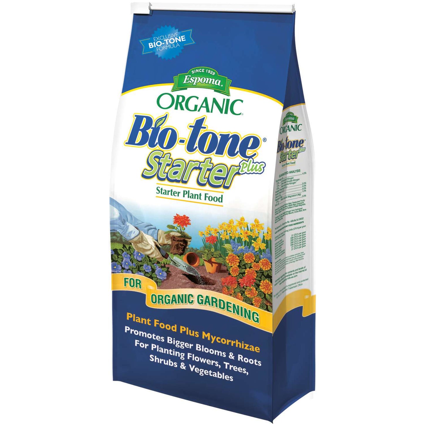 Espoma Bio-tone Starter Plus Organic Granules Plant Food 4 Lb