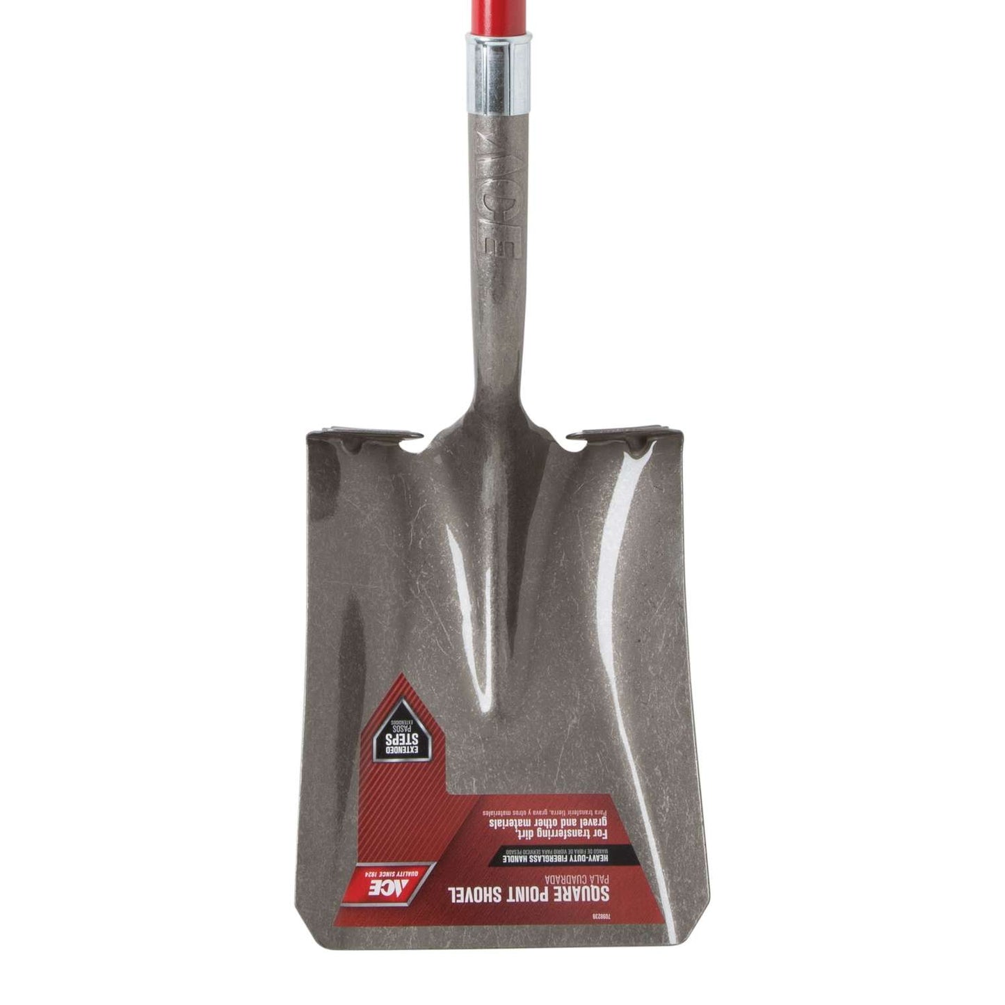 Ace 40 In. Steel Square Transfer Shovel Fiberglass Handle