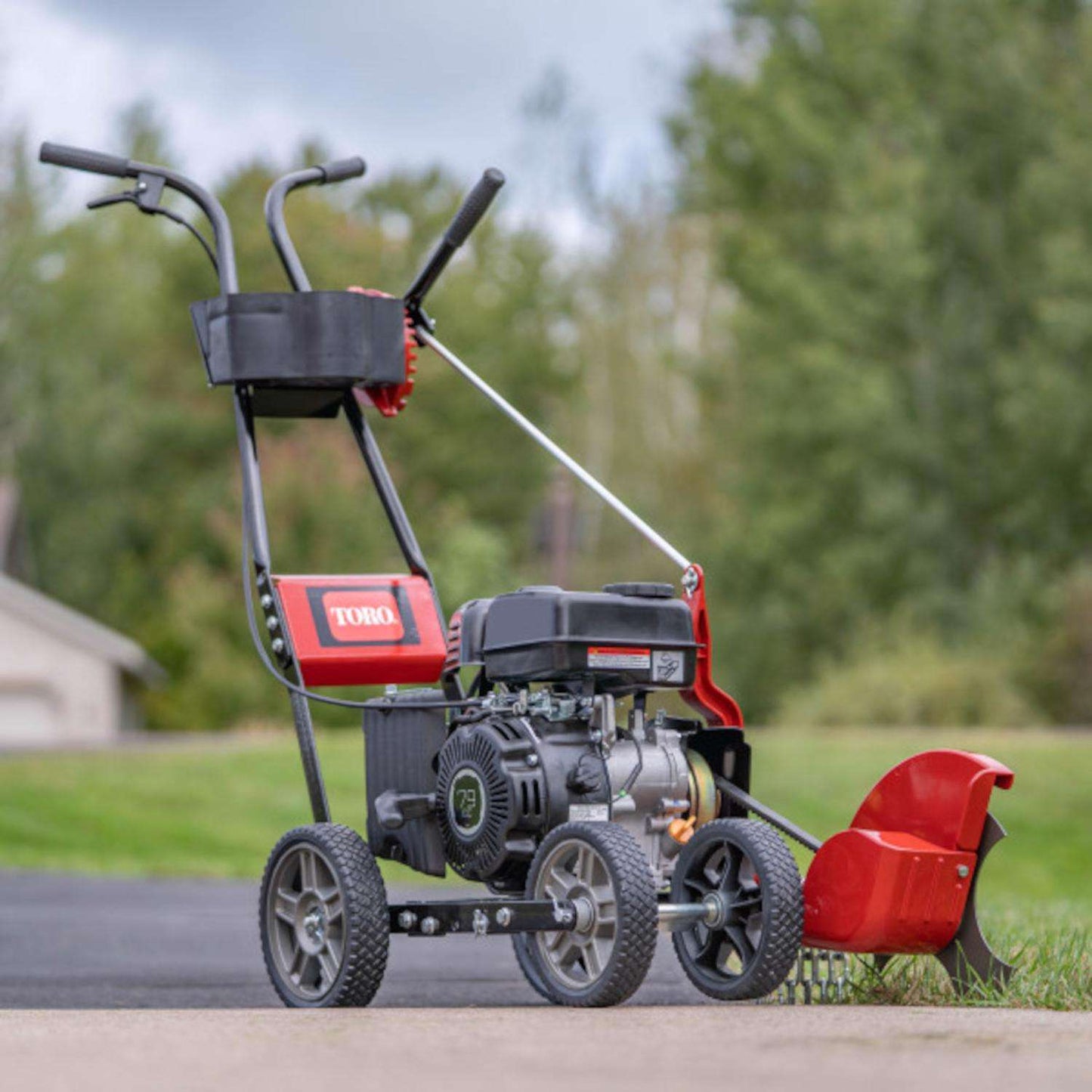 Toro 42.21 In. H Metal Red Landscape Edging