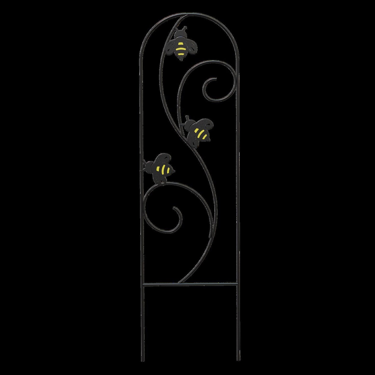 Panacea 36 In. H Black Steel Pot Trellis