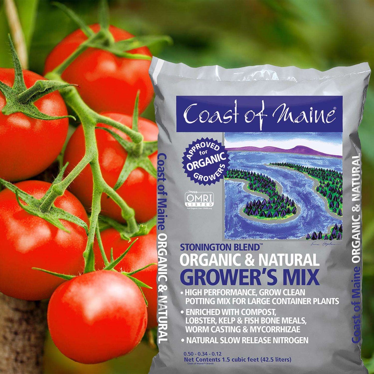 Coast Of Maine Stonington Blend Organic All Purpose Growing Mix 1.5 Cu Ft