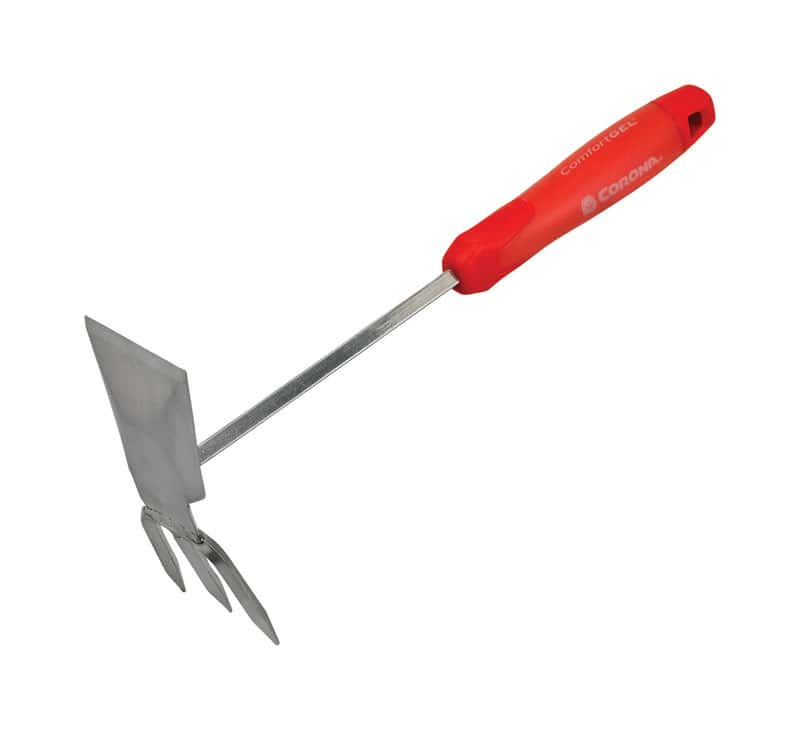 Corona ComfortGEL Stainless Steel Cultivator Hoe 7 In. Steel Handle
