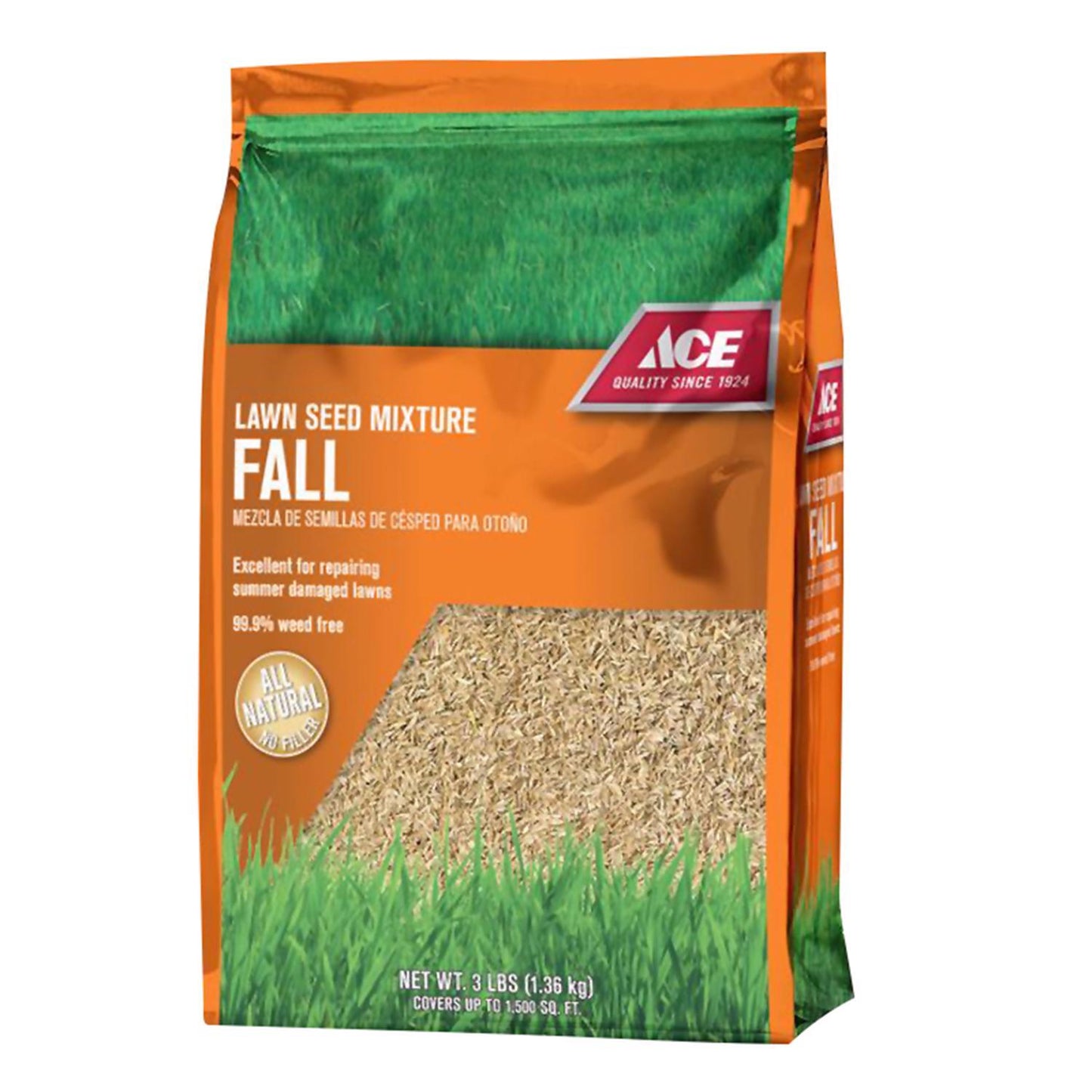 Ace Fall Mixed Partial Shade/Sun Grass Seed 3 Lb