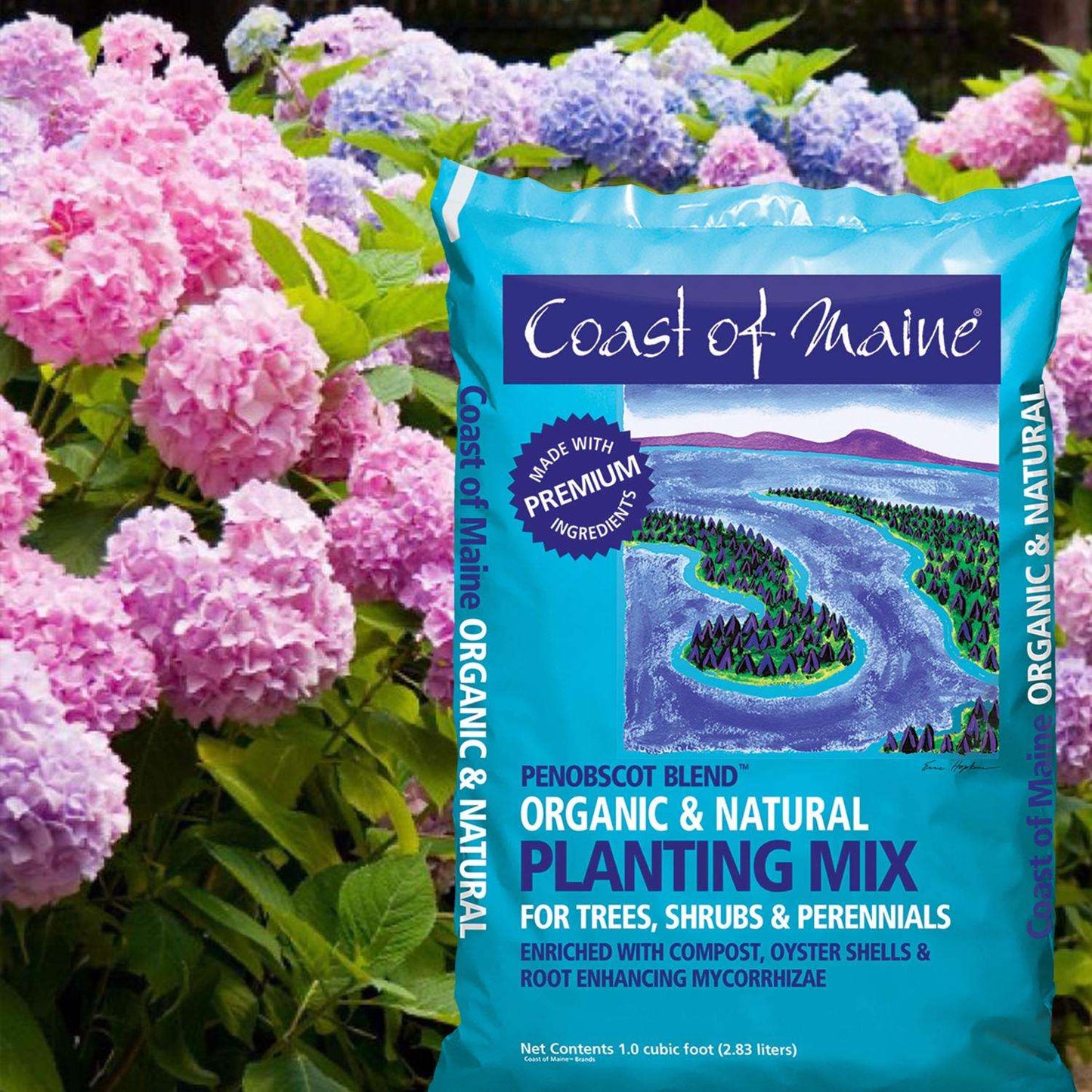Coast Of Maine Penobscot Blend Organic All Purpose Planting Soil 1 Cu Ft
