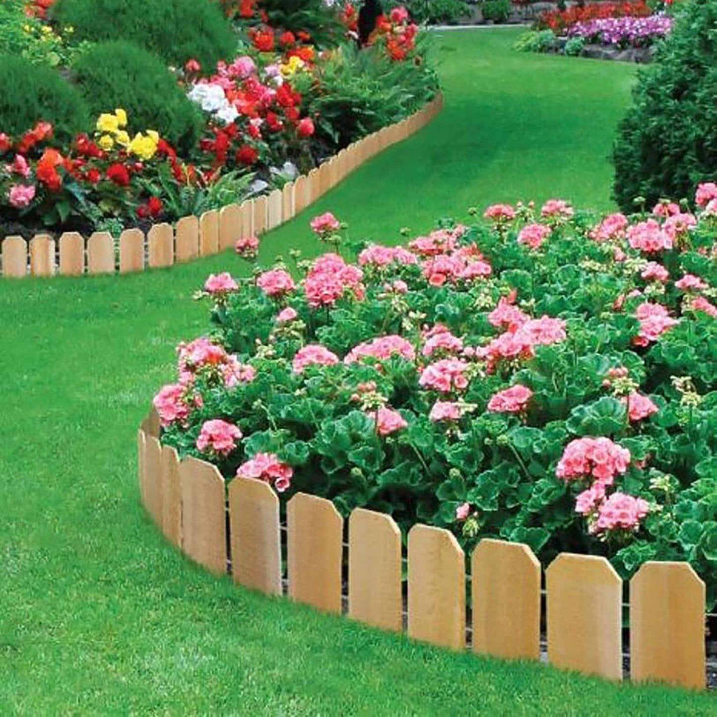 Greenes 10 Ft. L X 6 In. H Cedar Natural Lawn Edging