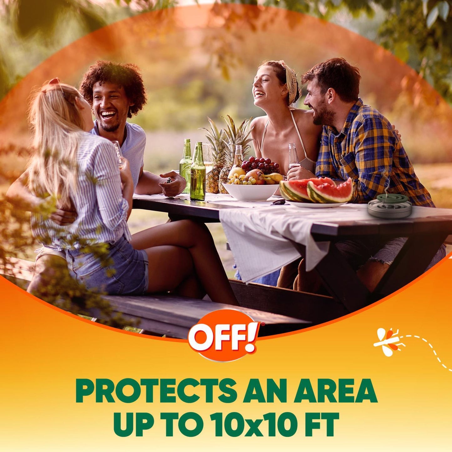 OFF! Insect Repellent Coil For Mosquitoes 1.06 Oz