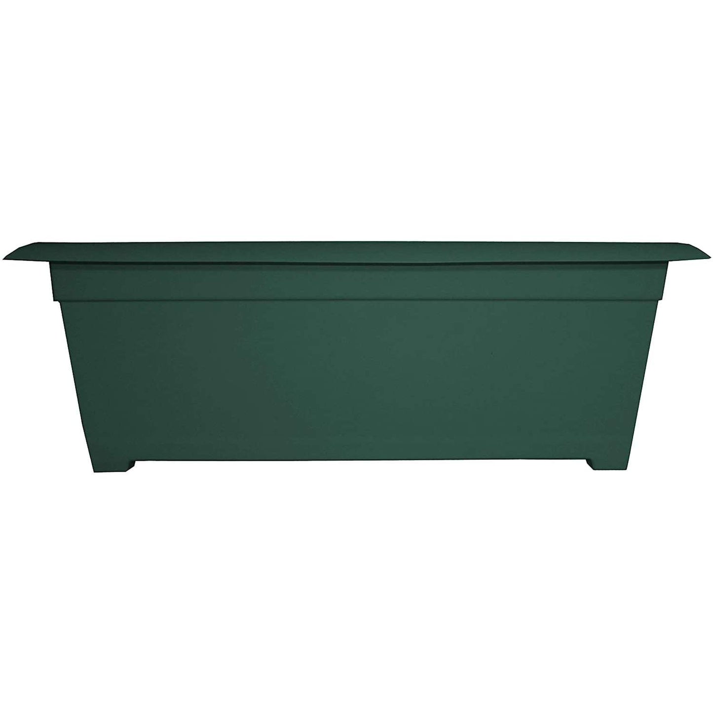 Bloem Dayton Ocean 9.5 In. H X 27 In. W X 11.75 In. D Resin Deck Planter Turtle Green