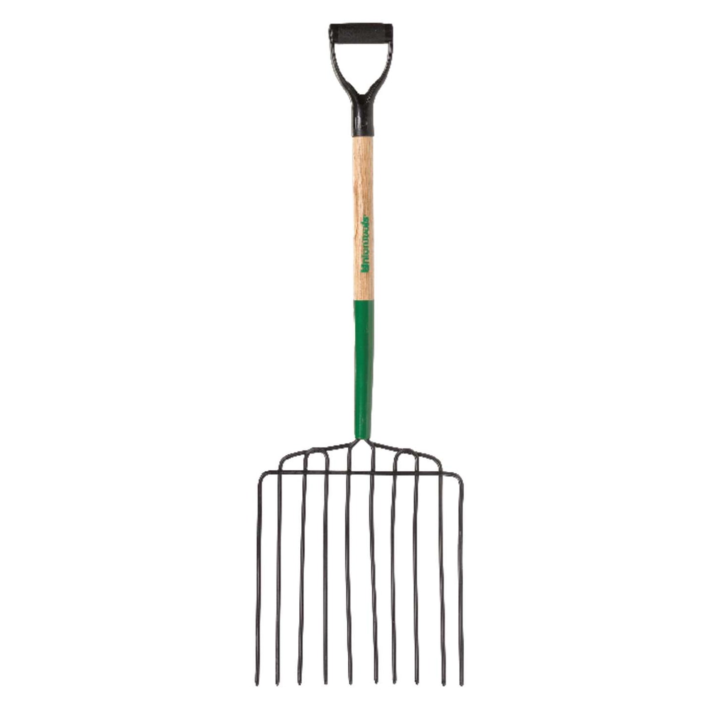 True Temper 46.25 In. 10 Tine Steel Rake Wood Handle