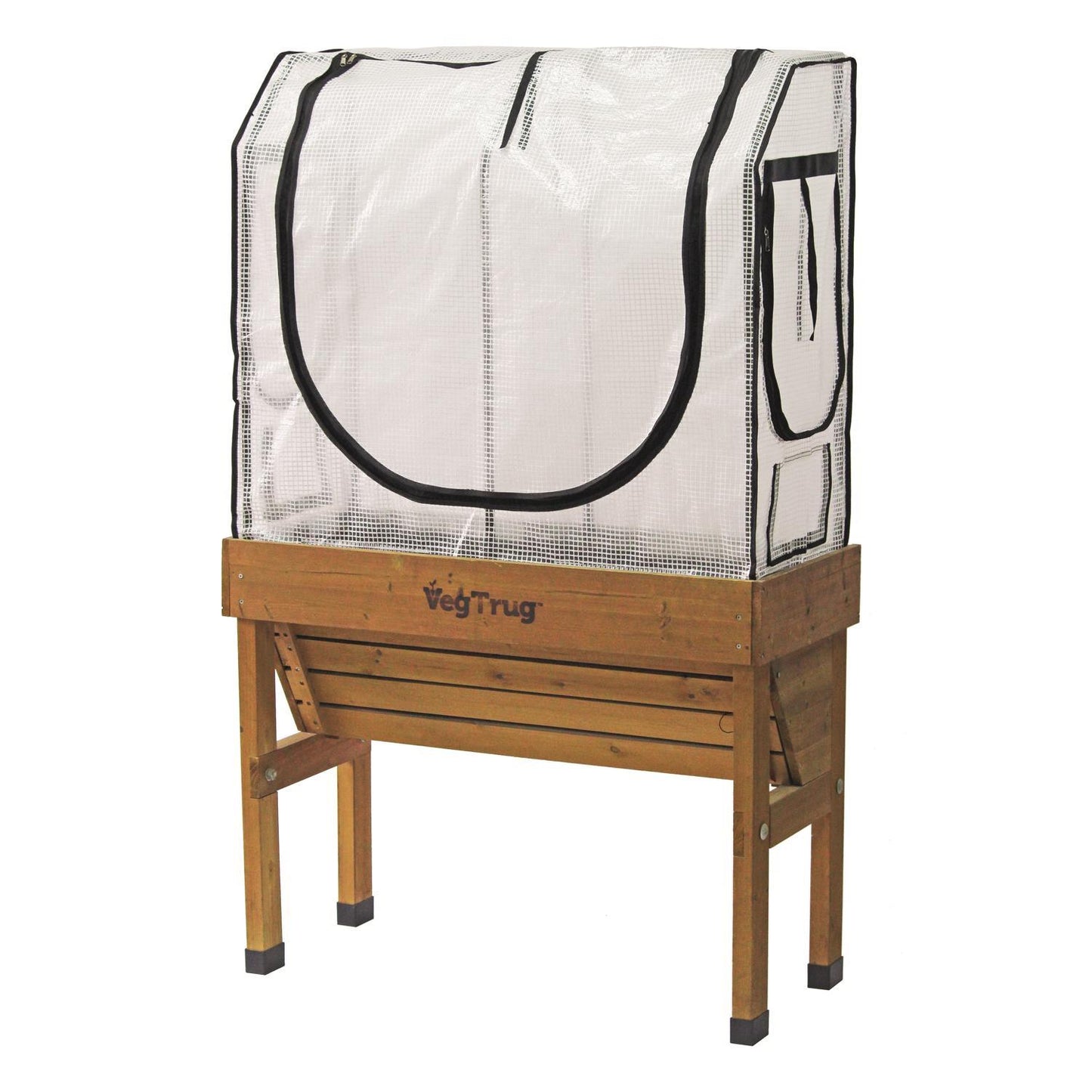 VegTrug WallHugger Black 39 In. W X 16.5 In. D X 35.5 In. H Greenhouse