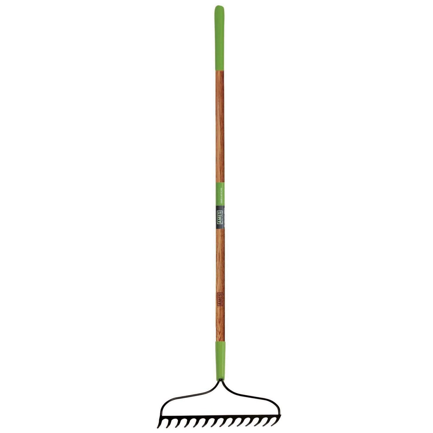 Ames 63 In. 16 Tine Steel Bow Rake Wood Handle