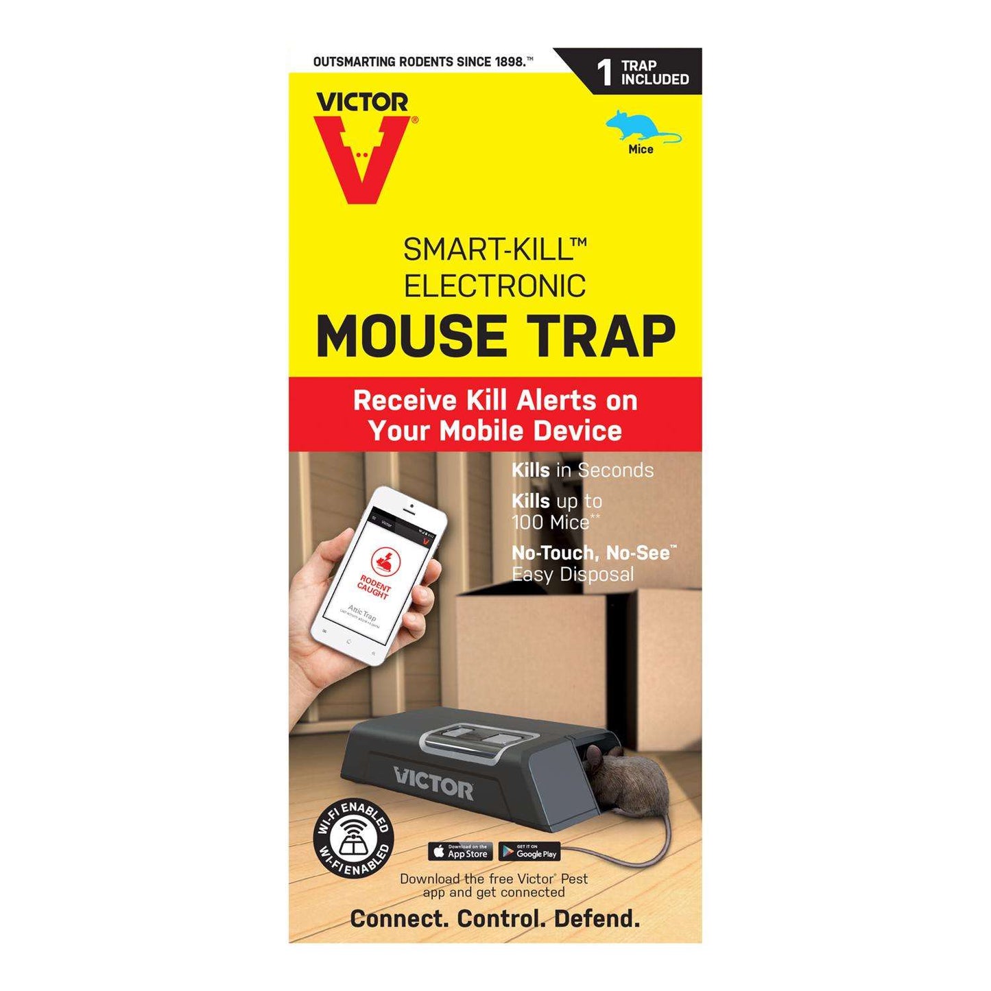 Victor Smart Kill Small Electronic Animal Trap For Mice 1 Pk