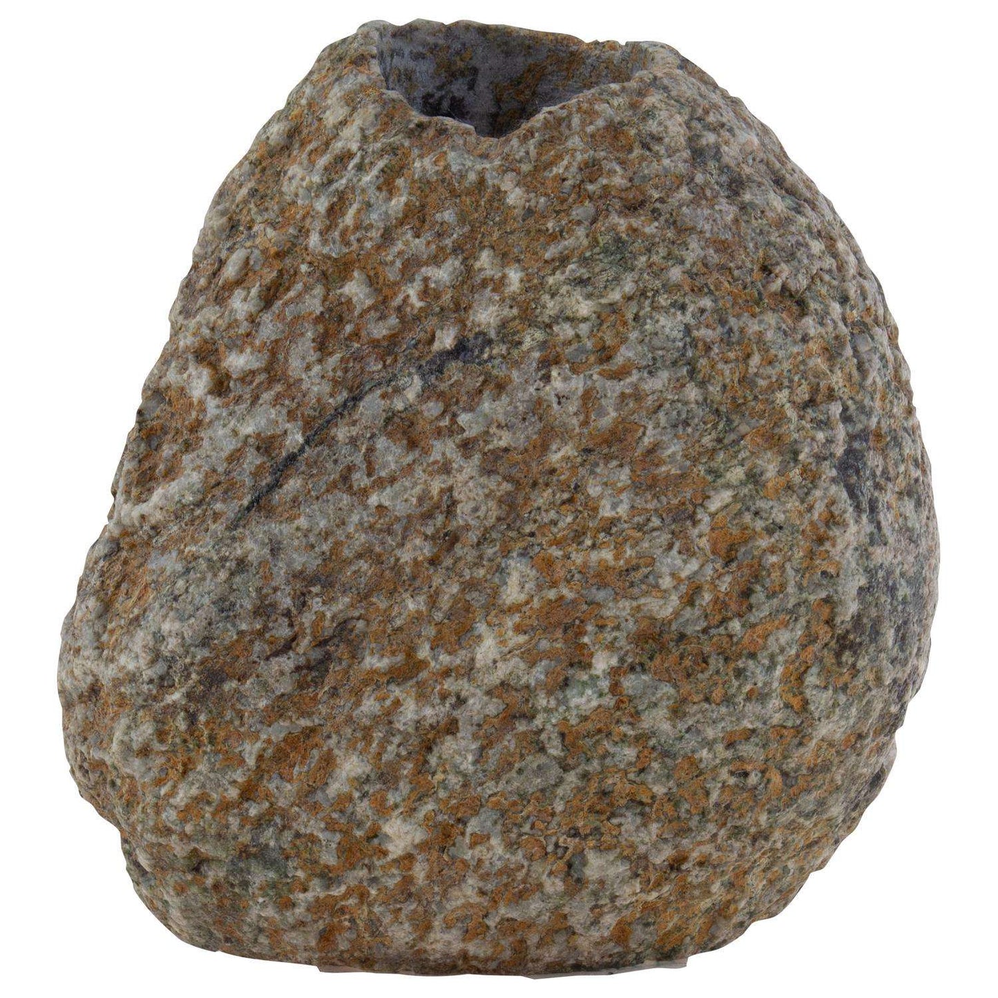 Karma Gifts 5.9 In. H X 4.7 In. W X 3.5 In. D Stone Planter Natural