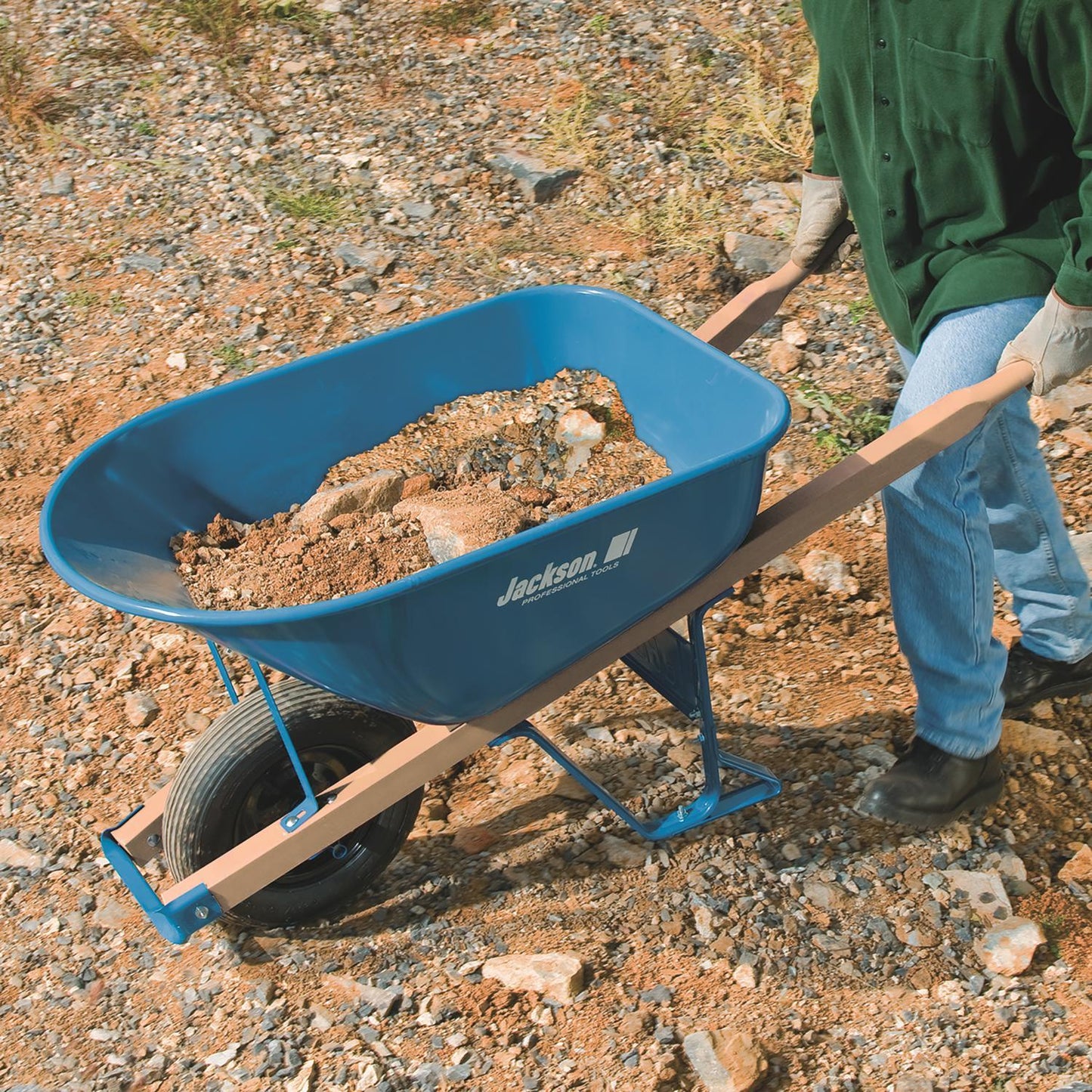 Jackson Steel Wheelbarrow 6 Cu Ft