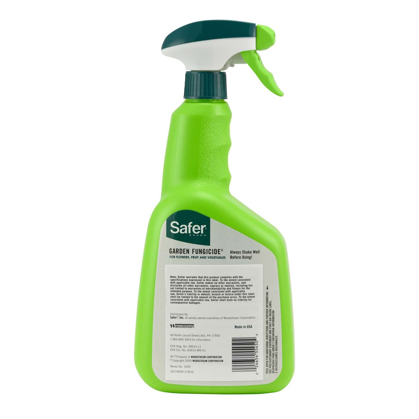 Safer Brand Organic Liquid Garden Fungicide 32 Oz