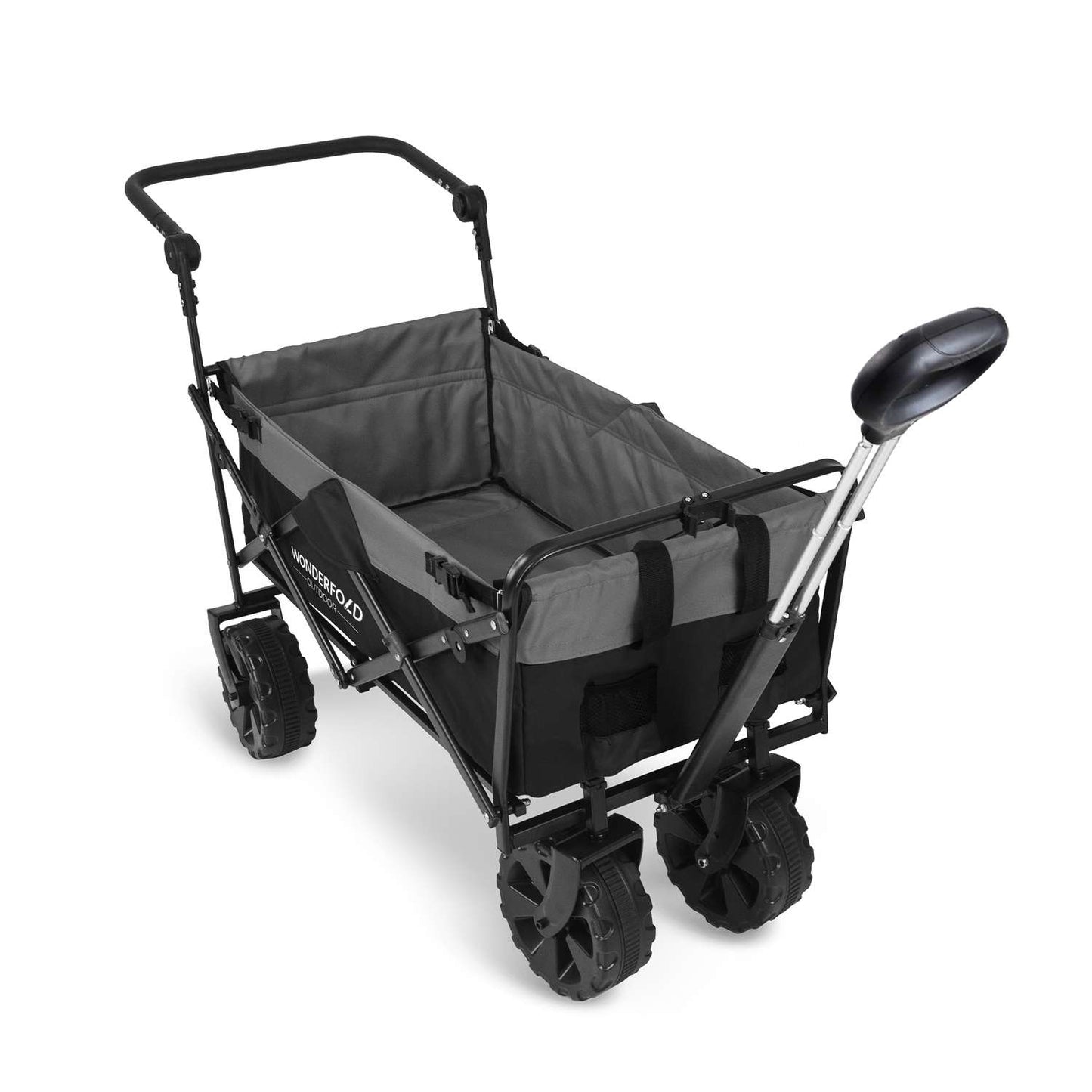 WonderFold Outdoor S-Series Polyester Fabric Folding Utility Wagon 160 Lb. Cap.
