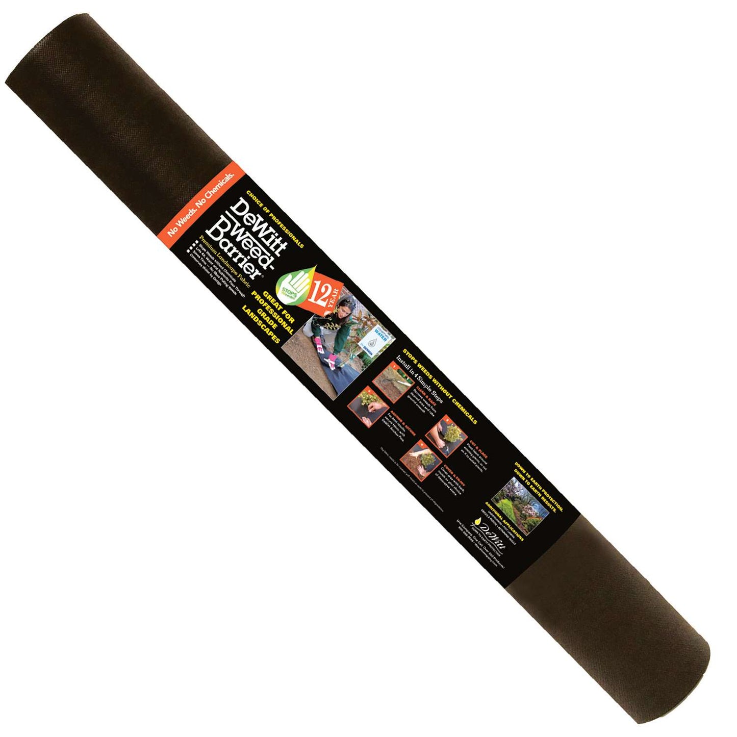 DeWitt Weed-Barrier 4 Ft. W X 50 Ft. L Polypropylene Landscape Fabric
