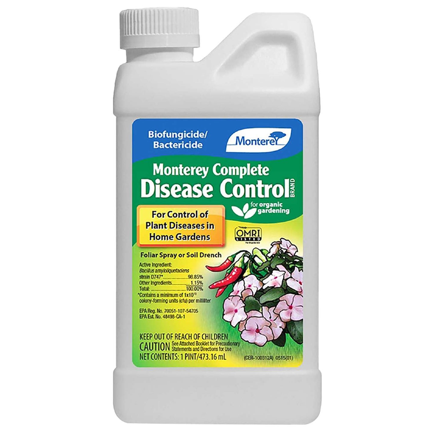Monterey Complete Organic Concentrated Liquid Disease Control 1 Pt