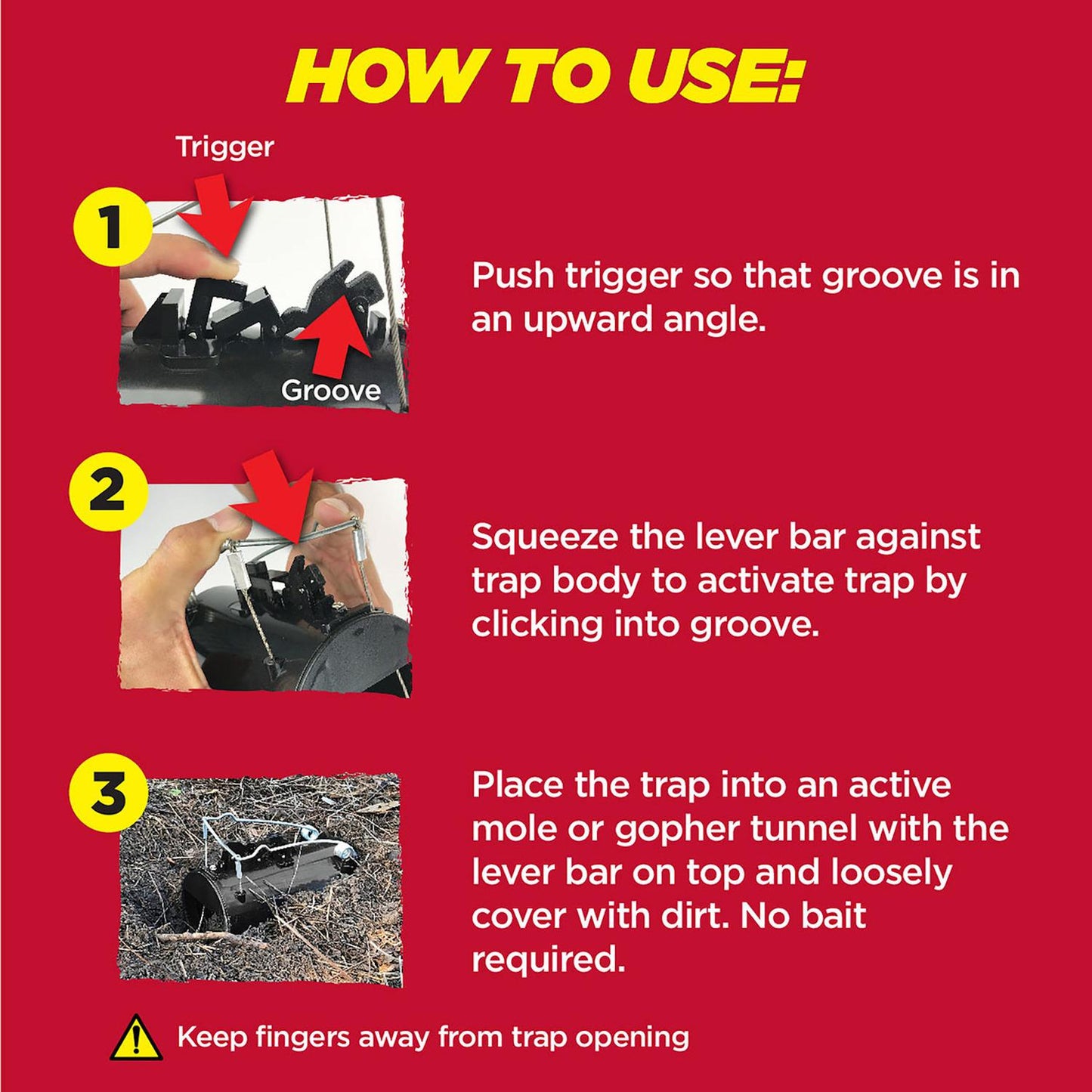 Amdro Medium Trap For Moles And Gophers 1 Pk