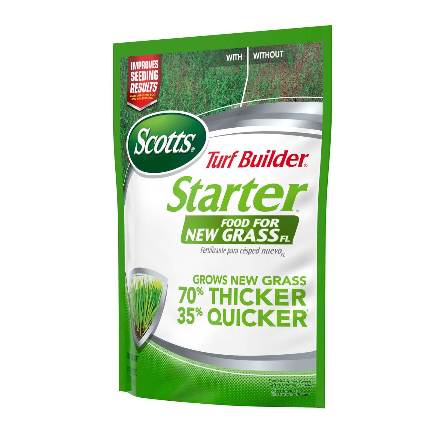 Scotts Turf Builder Lawn Starter Lawn Fertilizer For All Grasses 1000 Sq Ft