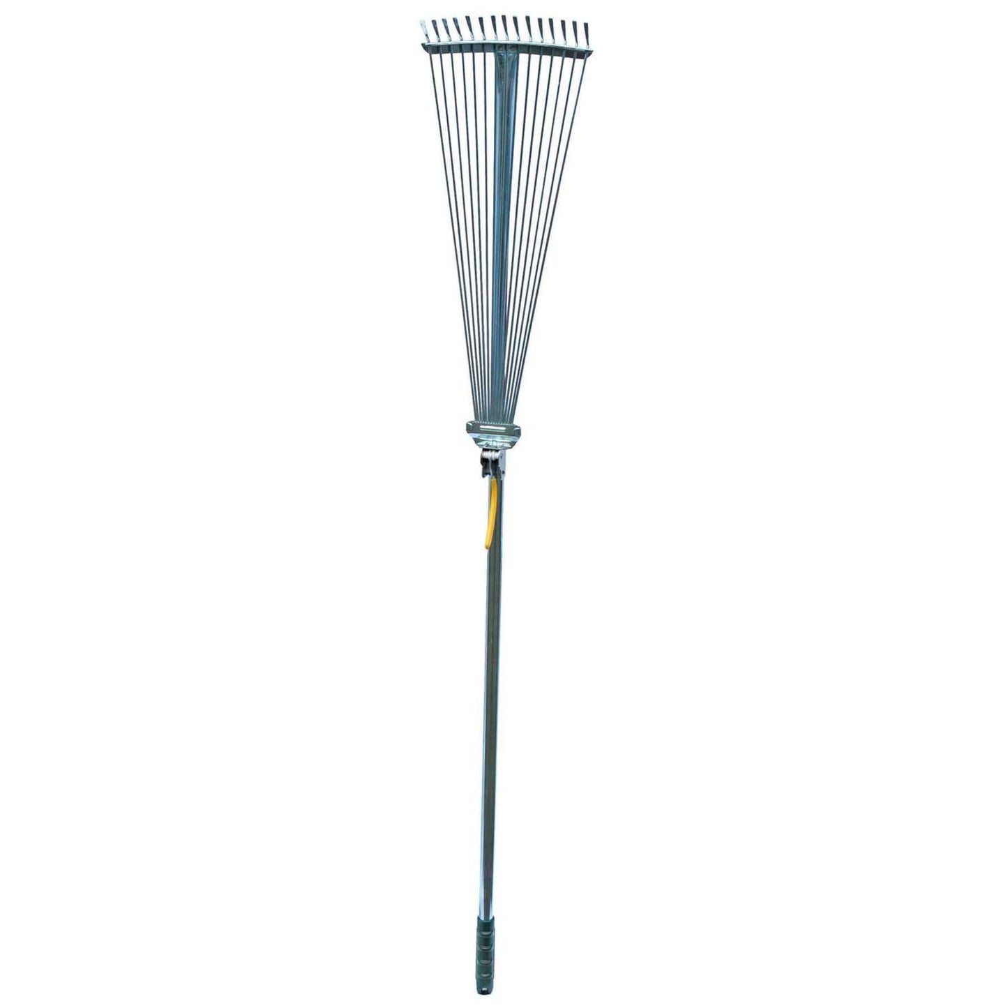 Zenport 63 In. 15 Tine Steel Adjustable Rake Steel Handle