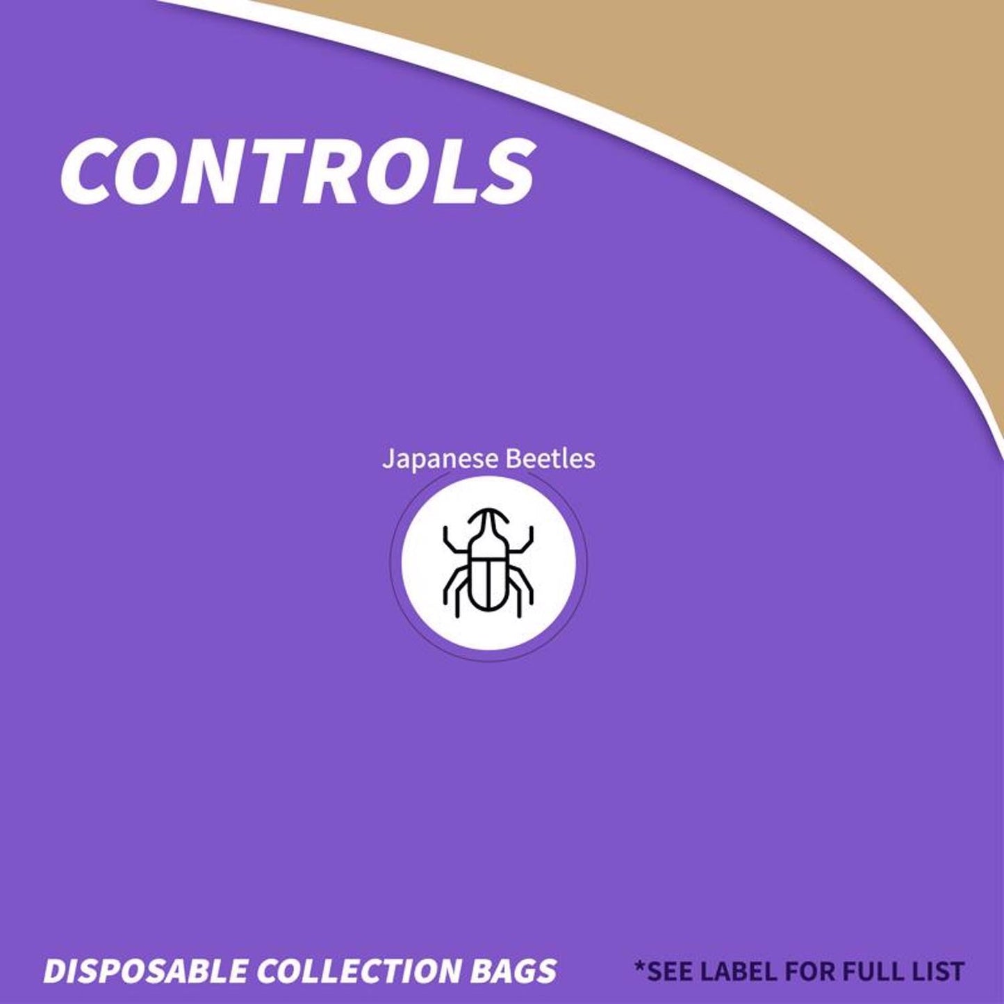 Bonide Beetle Bagger Beetle Trap Bag 6 Pk