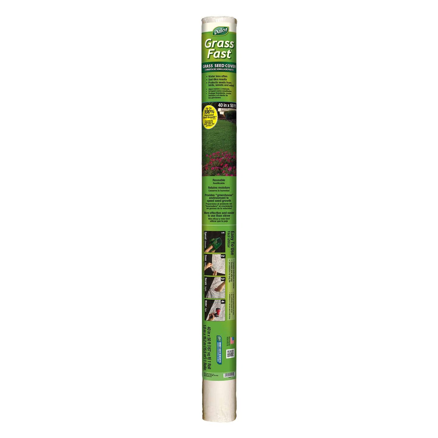 Dalen Grass Fast 50 Ft. L X 4 Ft. W 1 Pk Grass Seed Cover
