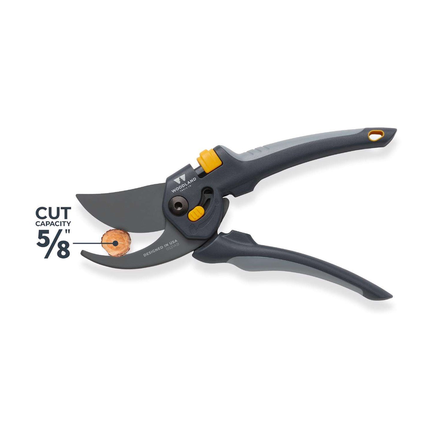 WOODLAND TOOLS 4.3 In. Steel Bypass Pruner