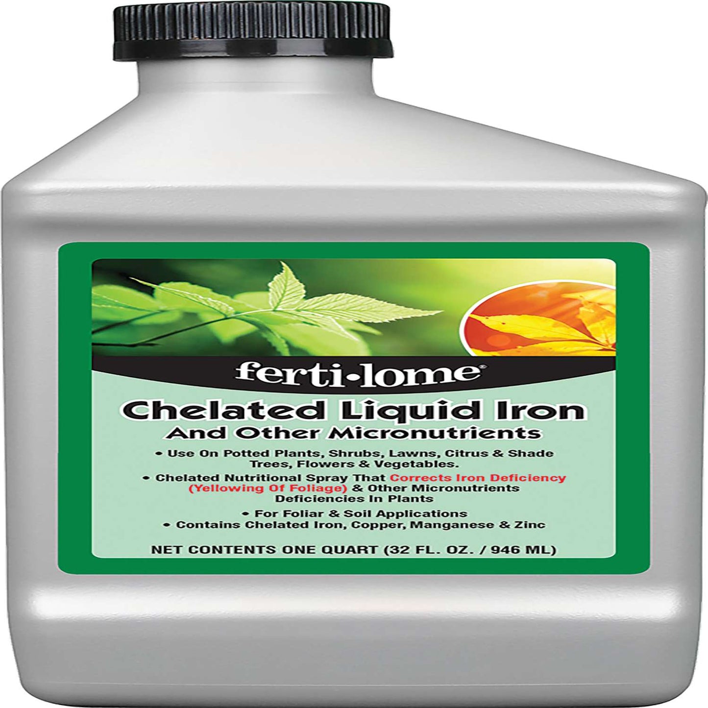Ferti-lome CHELATED LIQUID IRON AND OTHER MICRO NUTR Liquid All Purpose Plant Food 32 Oz