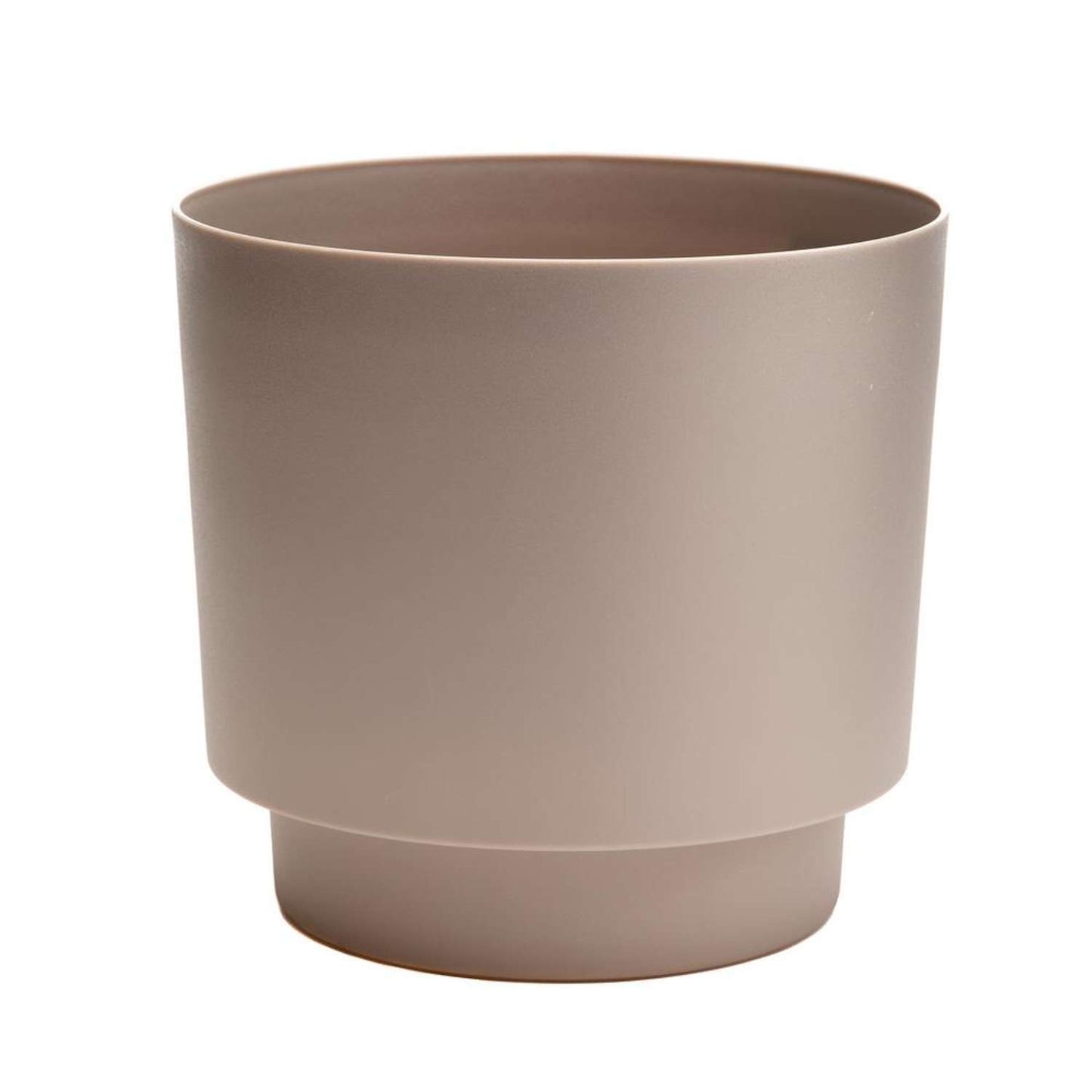 Bloem Hopson 13 In. H X 10 In. D Resin Wood Stand Planter Pebble Stone