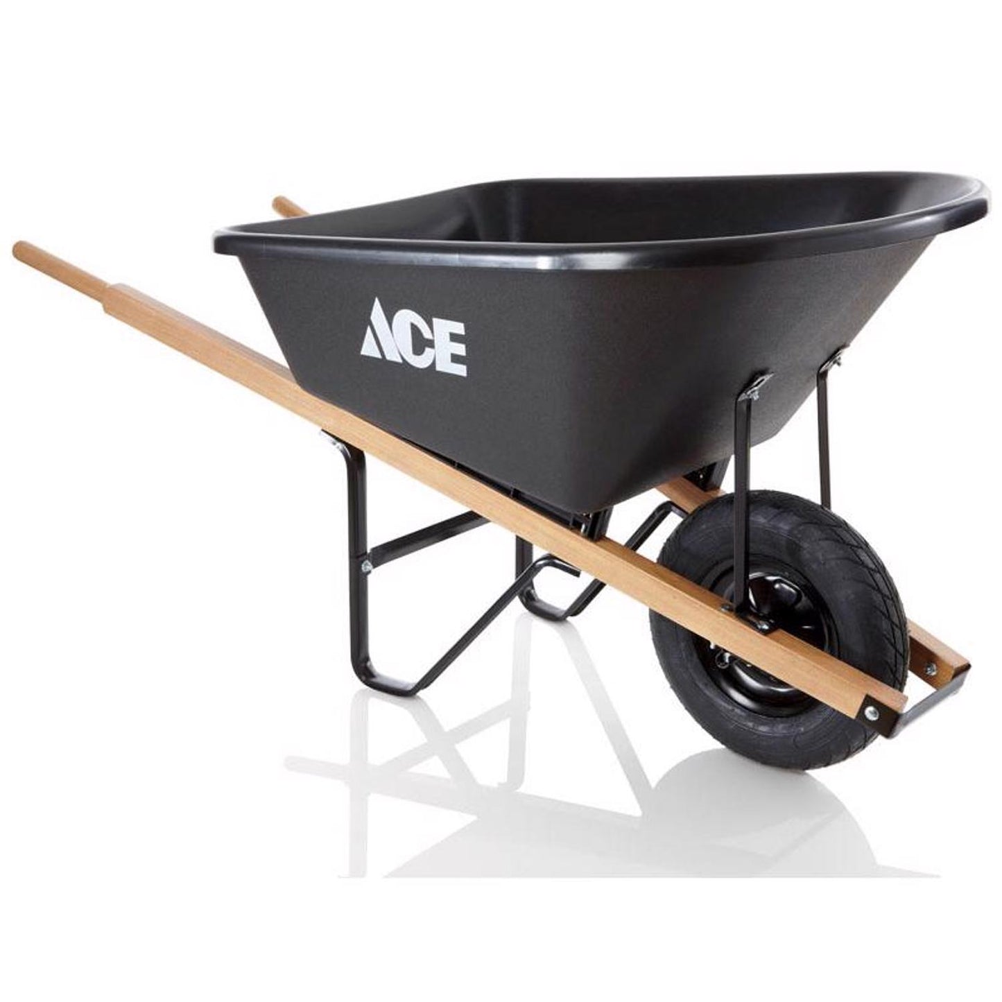 Ace Poly Residential Wheelbarrow 6 Cu Ft