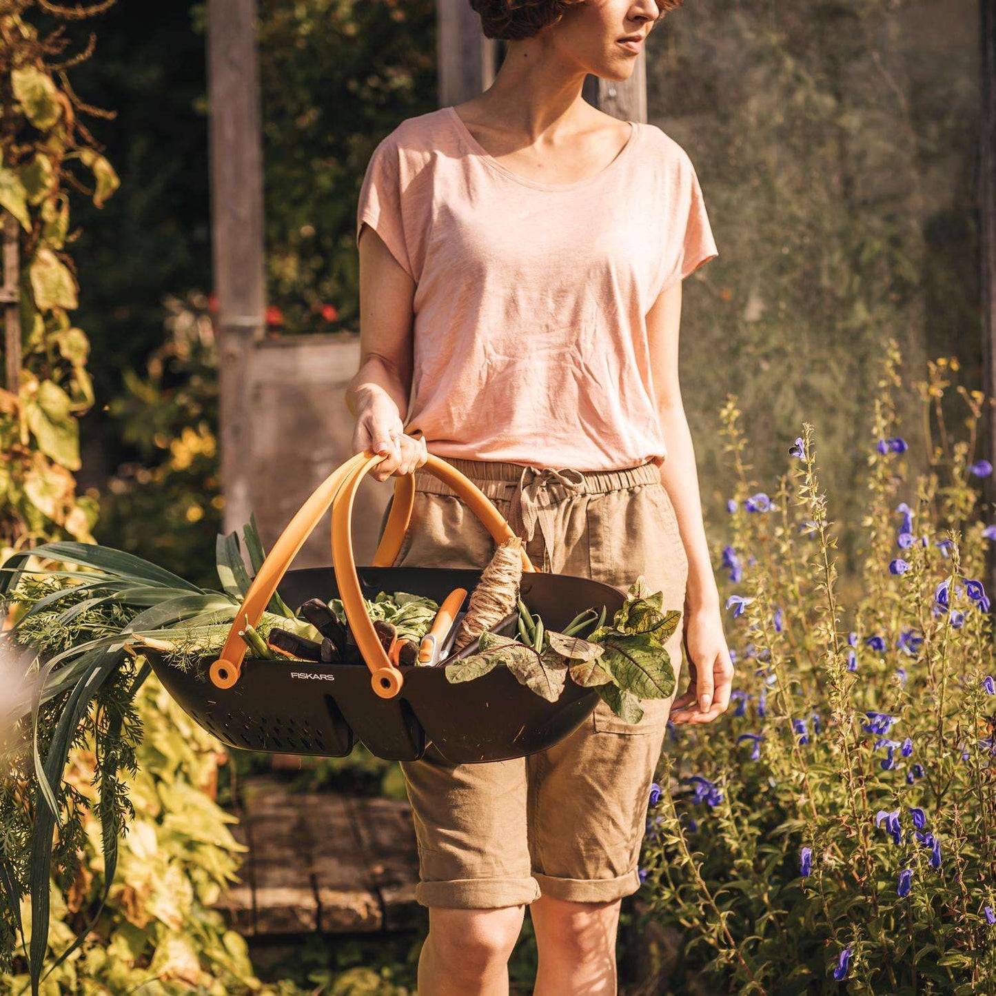 Fiskars 24 In. Garden Harvest Basket