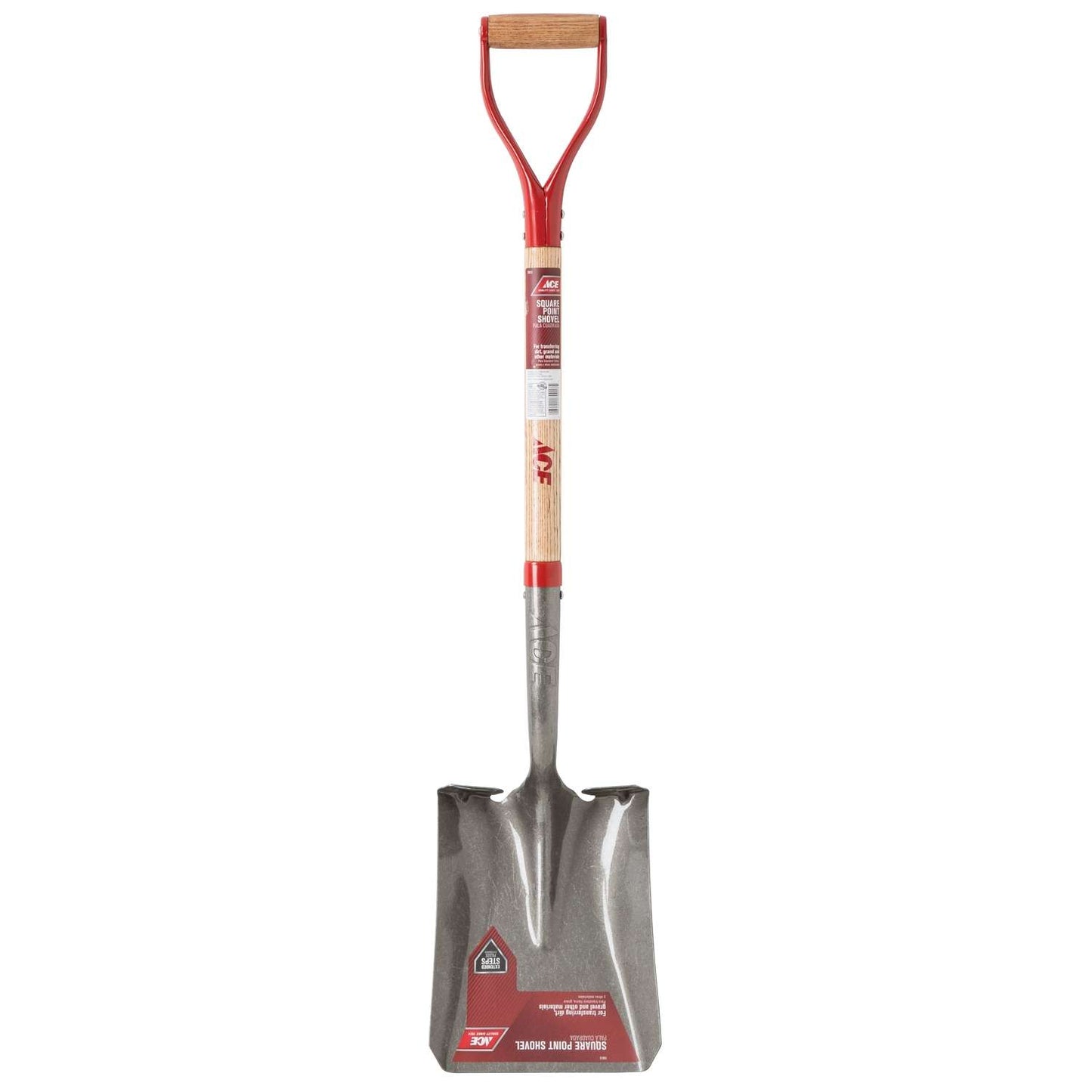 Ace 41.25 In. Steel Square Transfer Shovel Wood Handle