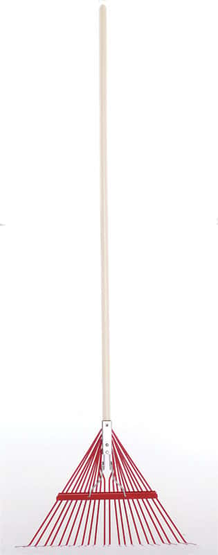 Ace 64.5 In. 22 Tine Steel Rake Wood Handle