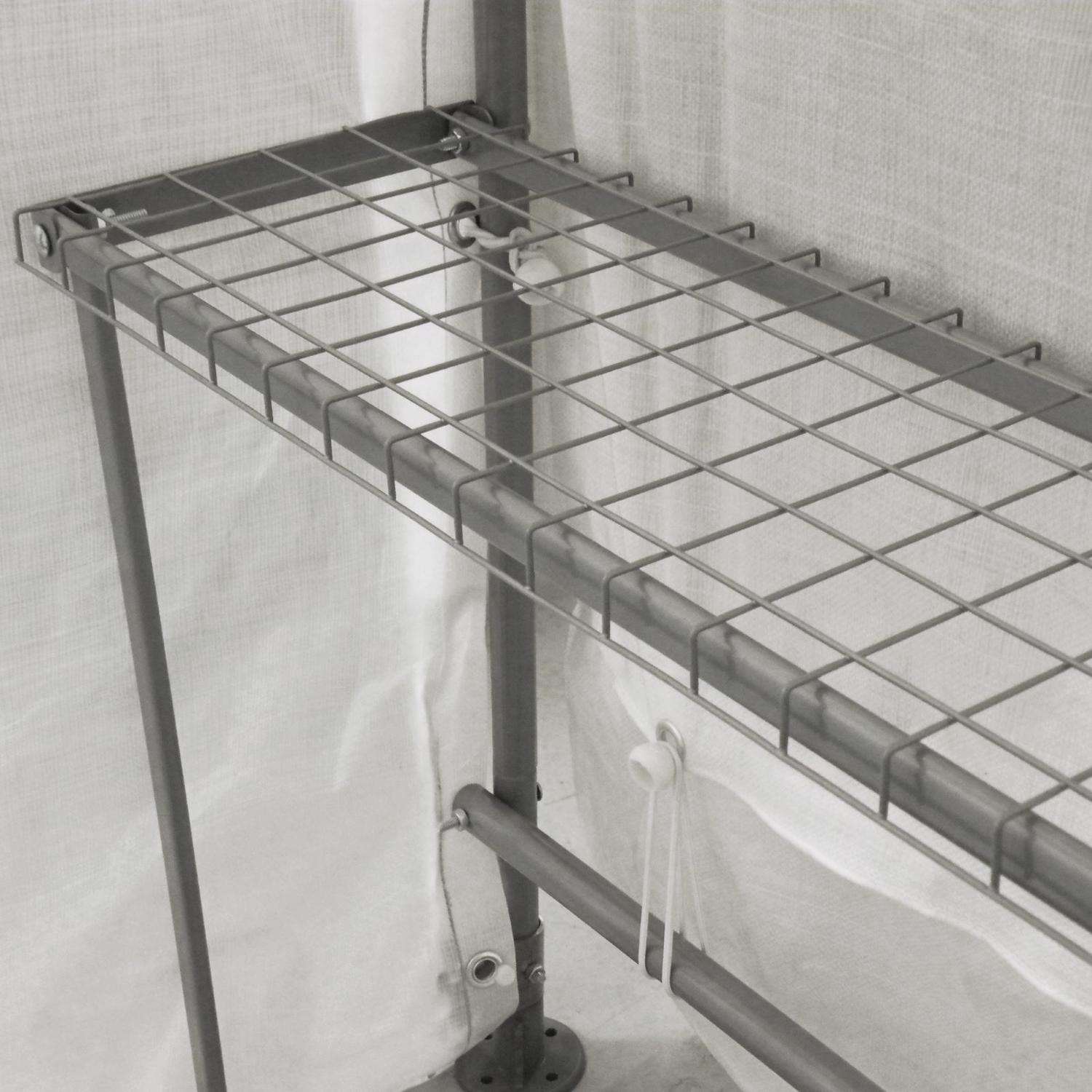  ShelterLogic GrowIt Translucent 72 In. H X 72.68 In. W Peak Style Greenhouse