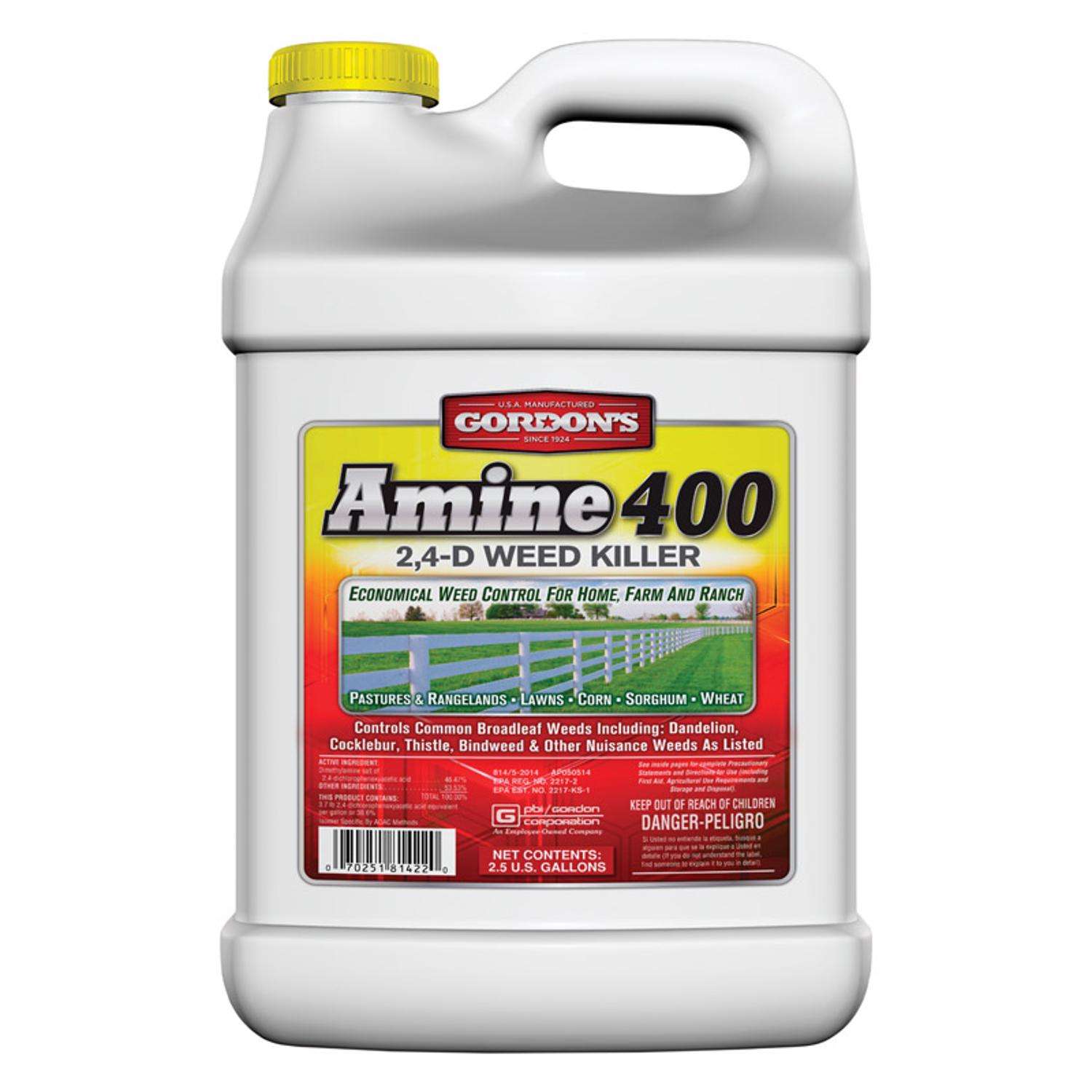  Gordon's Amine 400 Weed Killer Concentrate 2.5 Gal