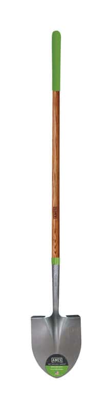 Ames 60.5 In. Steel Round Shovel Wood Handle