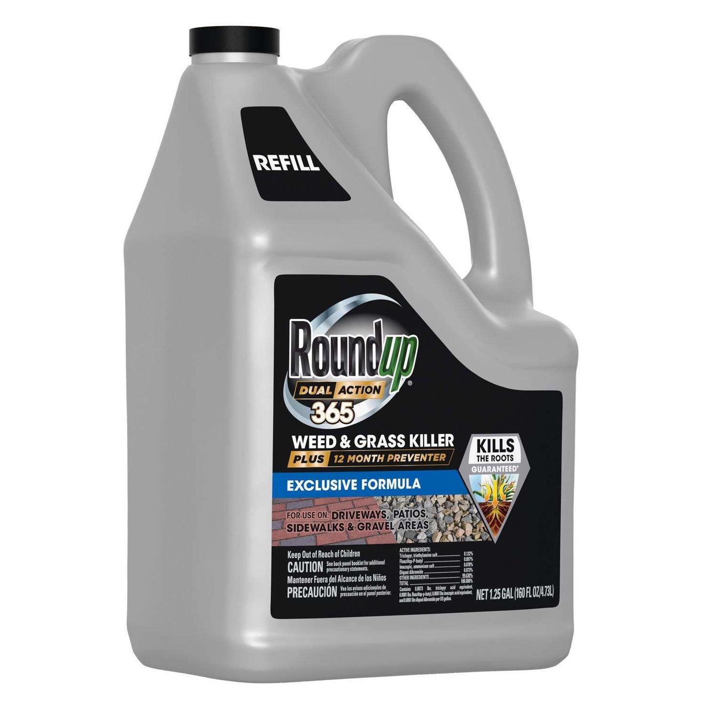  Roundup Weed And Grass Killer RTU Liquid 1.25 Gal