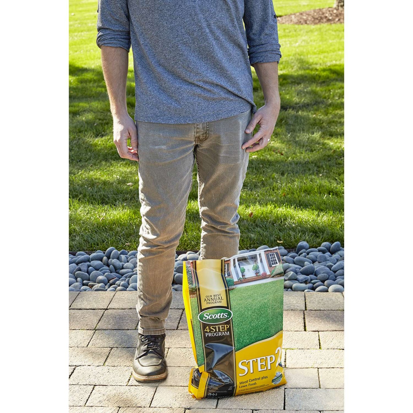  Scotts 4 Step Annual Program Lawn Fertilizer For All Grasses 5000 Sq Ft