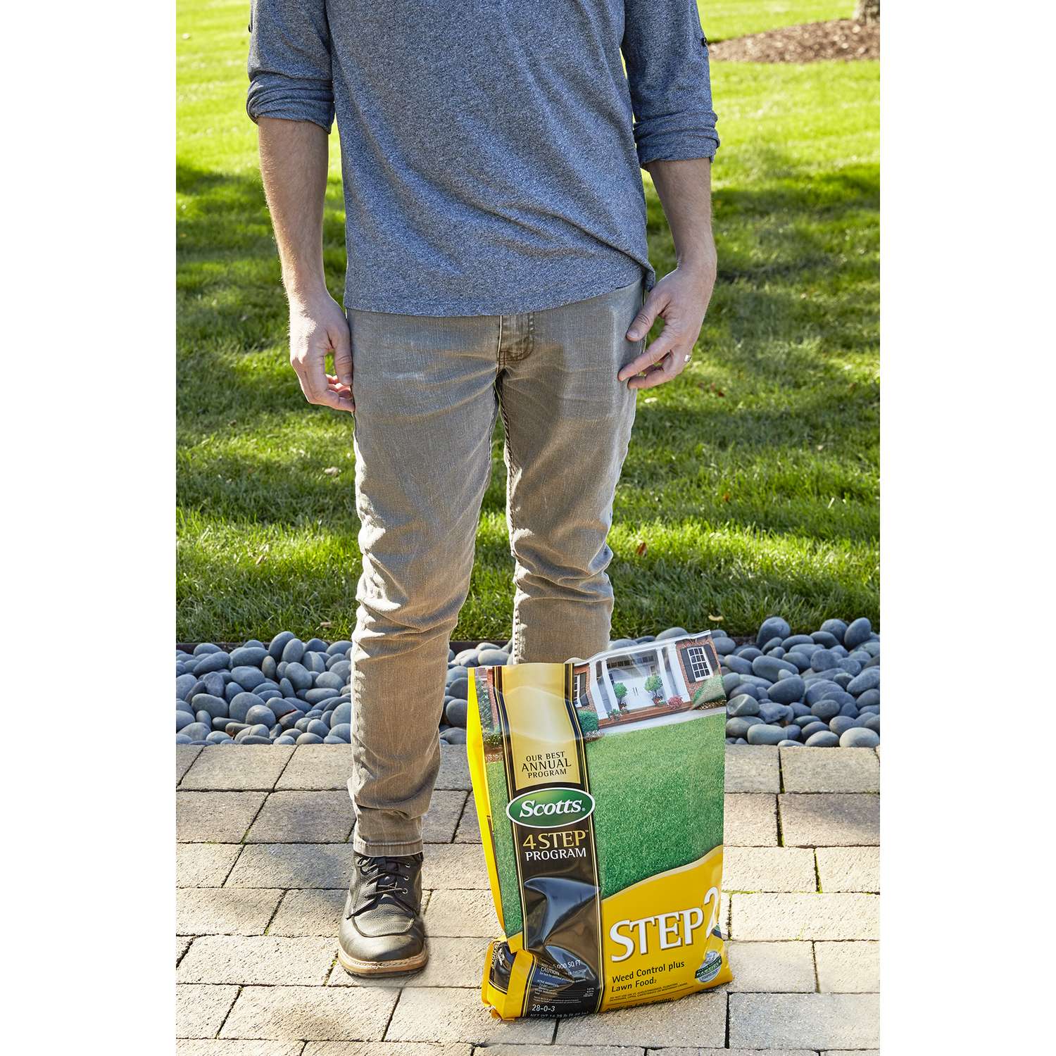  Scotts 4 Step Annual Program Lawn Fertilizer For All Grasses 5000 Sq Ft